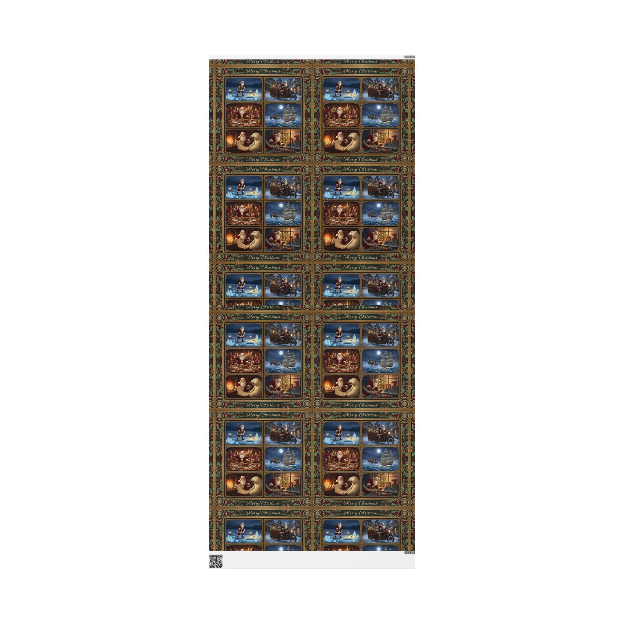 Wrapping Paper — Vintage Nutcracker Holiday Gift Wrap