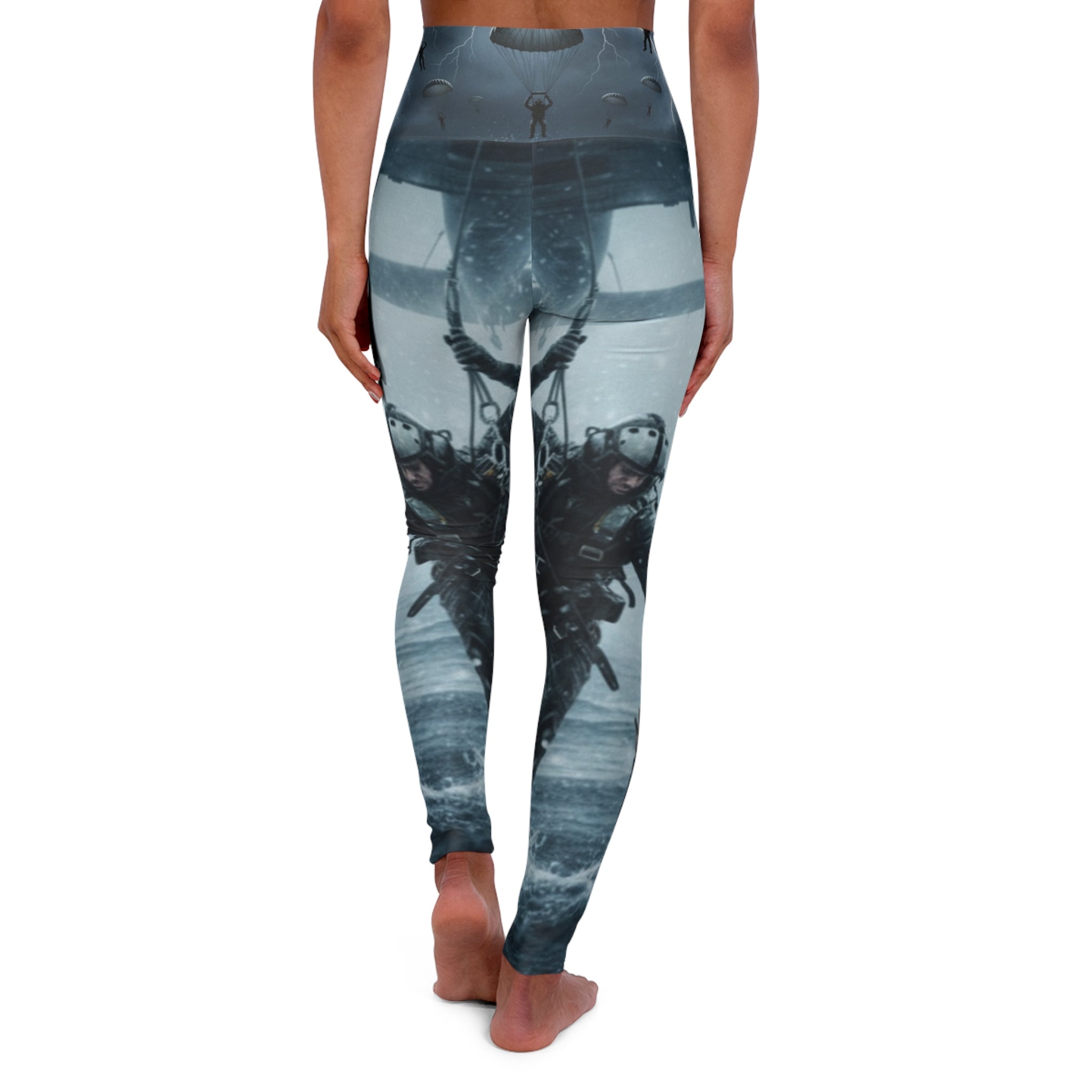Navy SEALs 'Knows No Limits' High-Waisted Yoga Leggings