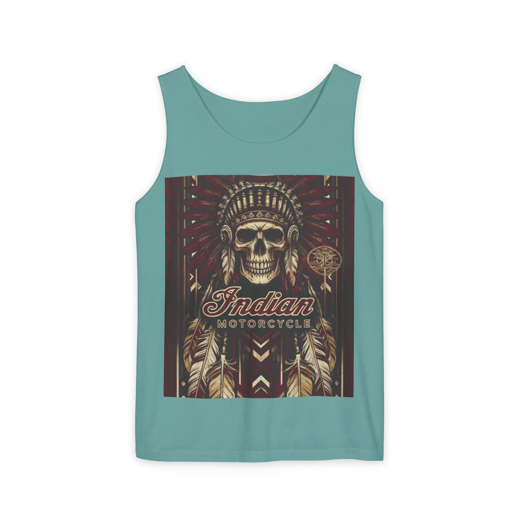 Skull Chief Tank Top — Indian Motorcycle Graphic Tank