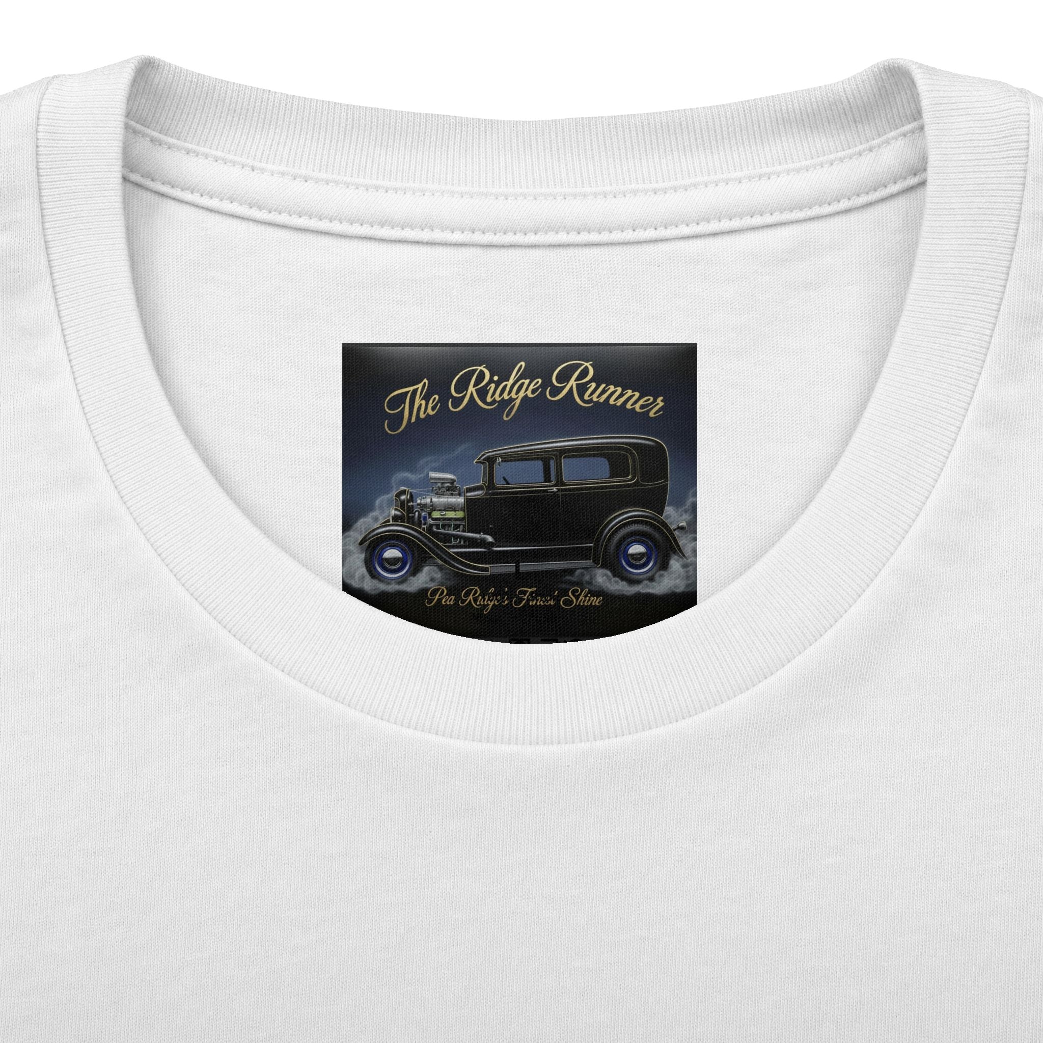 Vintage 'The Ridge Runners' Car Club Tee — Retro 1930s Hot Rod Graphic Shirt