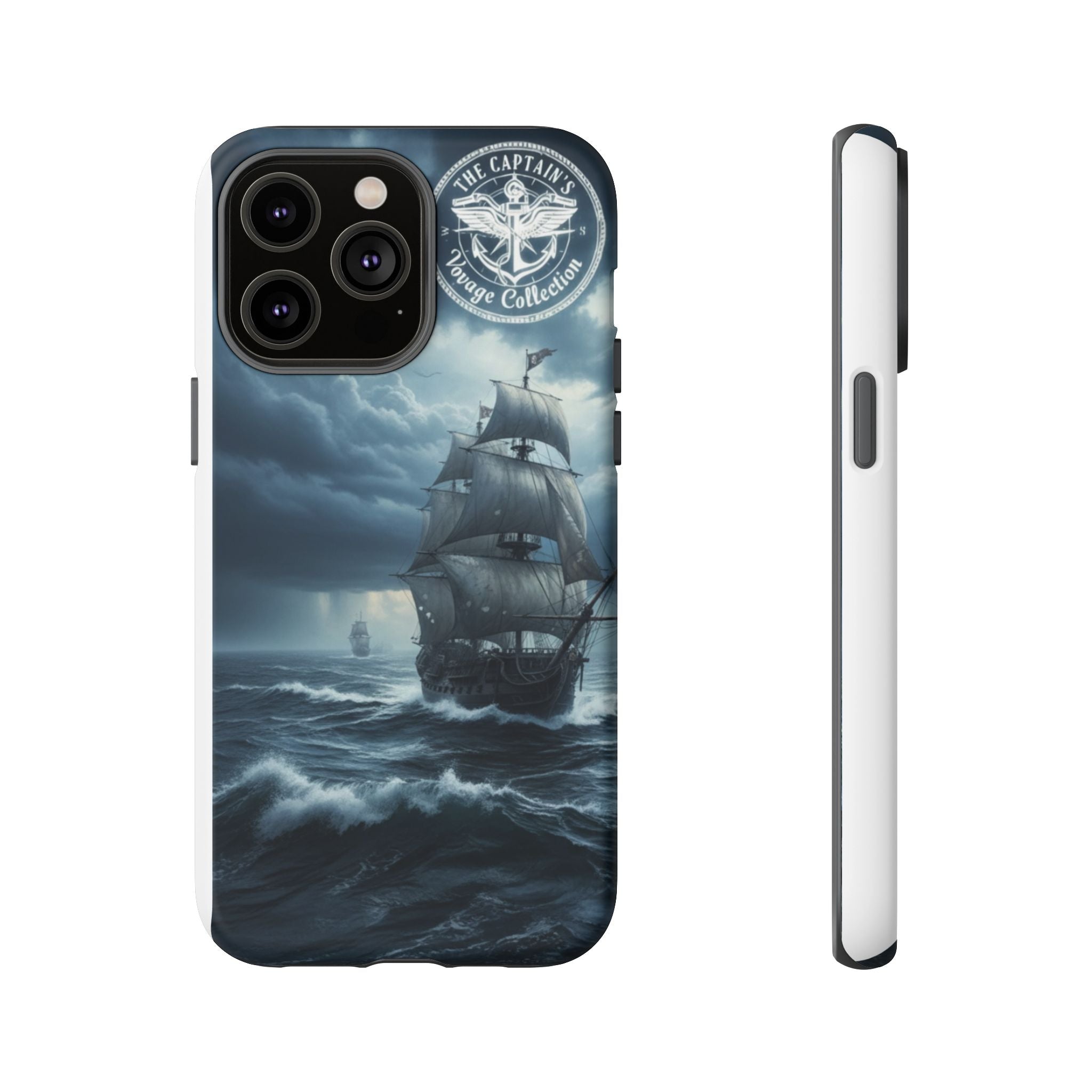 Stormy Seas Ship Phone Case – Nautical Pirate Sailing iPhone Cover