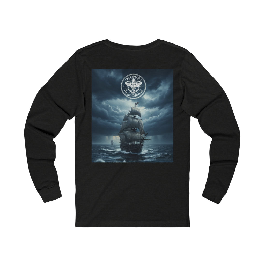 Pirate Crew Long Sleeve Tee - The Lantern Thieves Ship Design