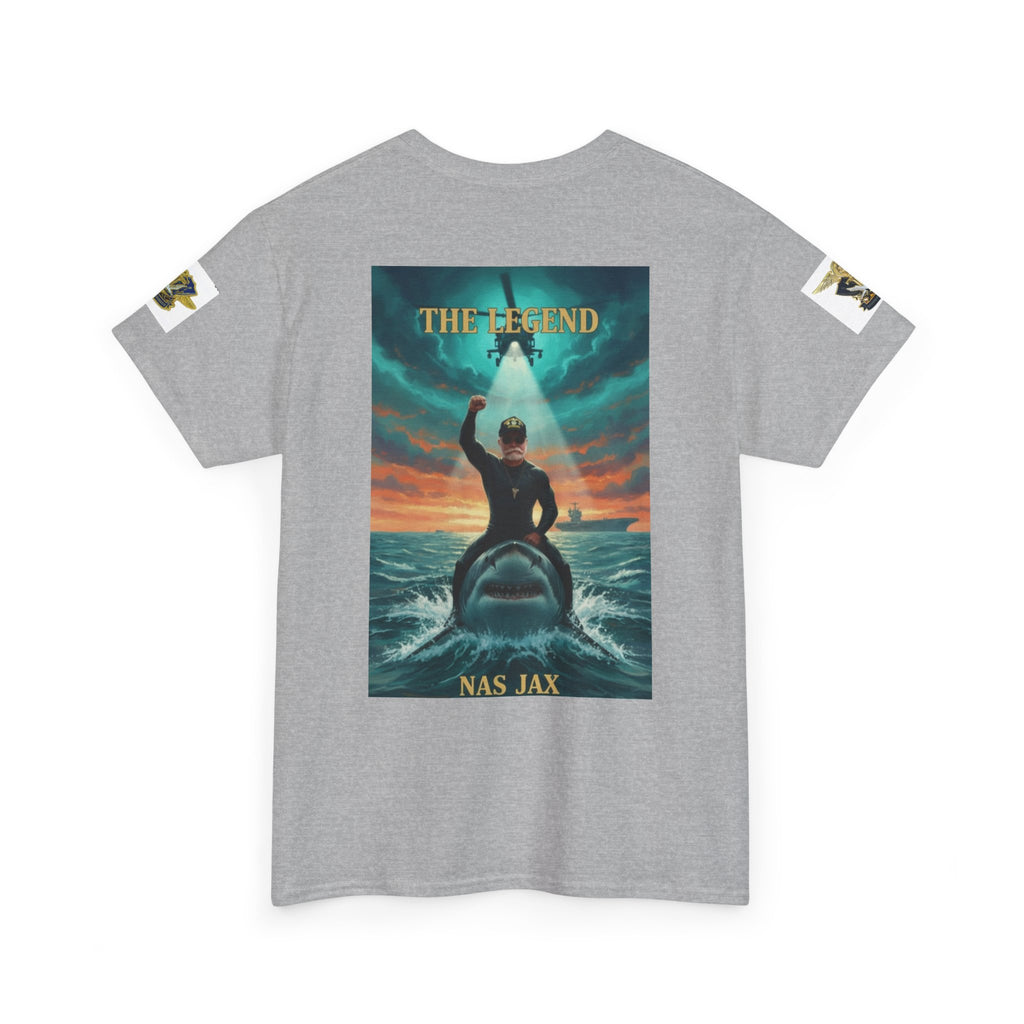 Navy SAR Helicopter Rescue Tee — "The Legend" Search & Rescue Tribute
