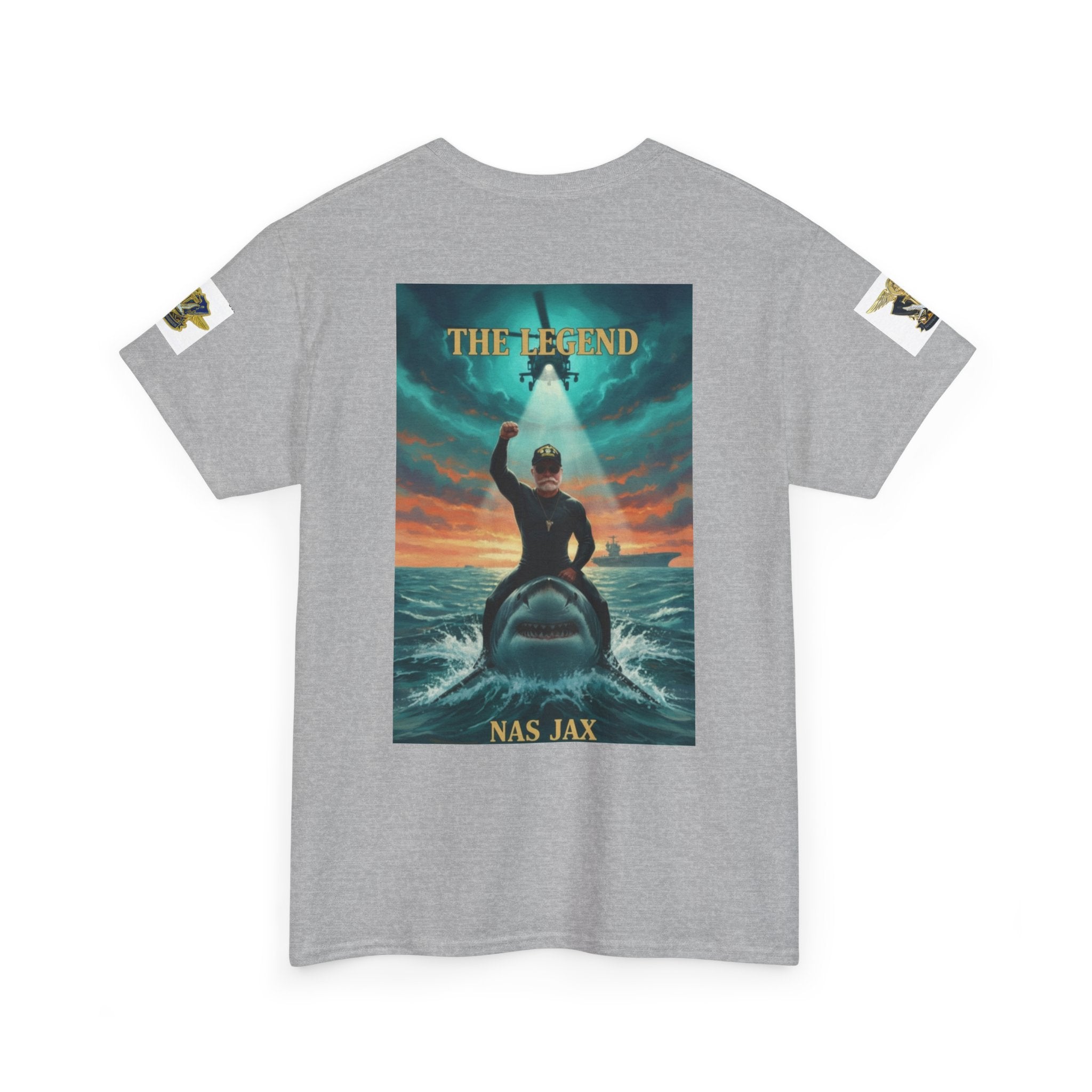 Navy SAR Helicopter Rescue Tee — "The Legend" Search & Rescue Tribute