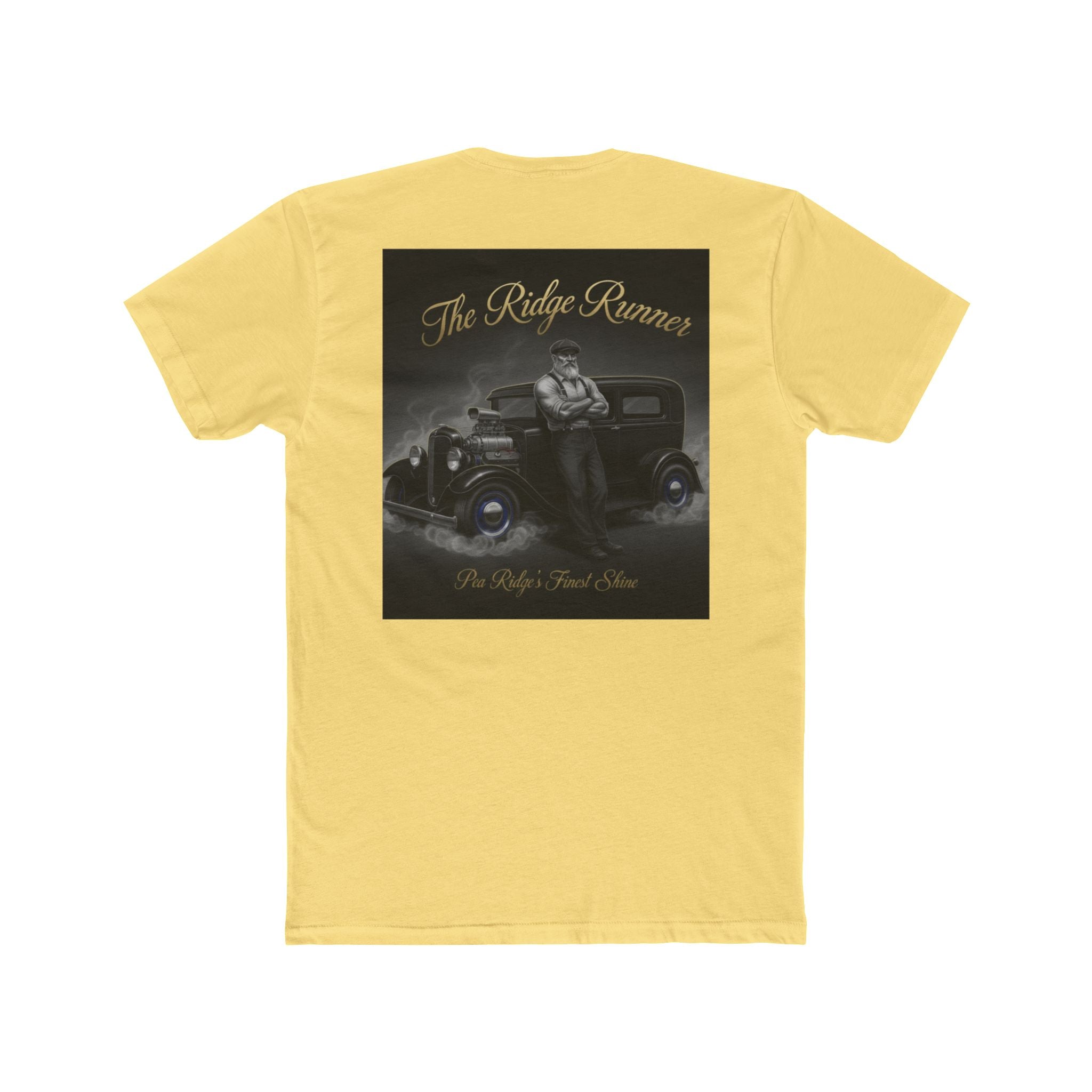 Vintage 'The Ridge Runners' Car Club Tee — Retro 1930s Hot Rod Graphic Shirt