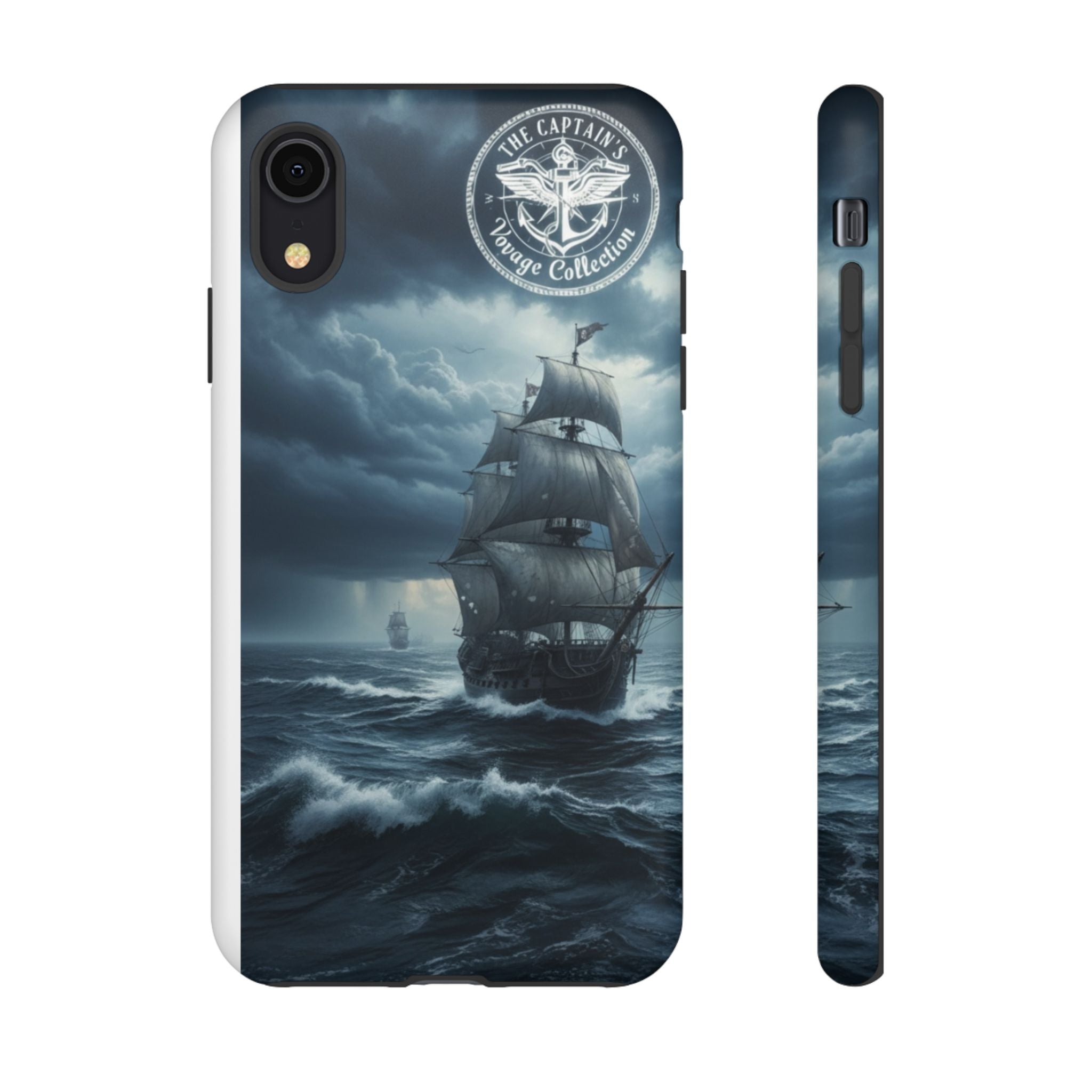 Stormy Seas Ship Phone Case – Nautical Pirate Sailing iPhone Cover