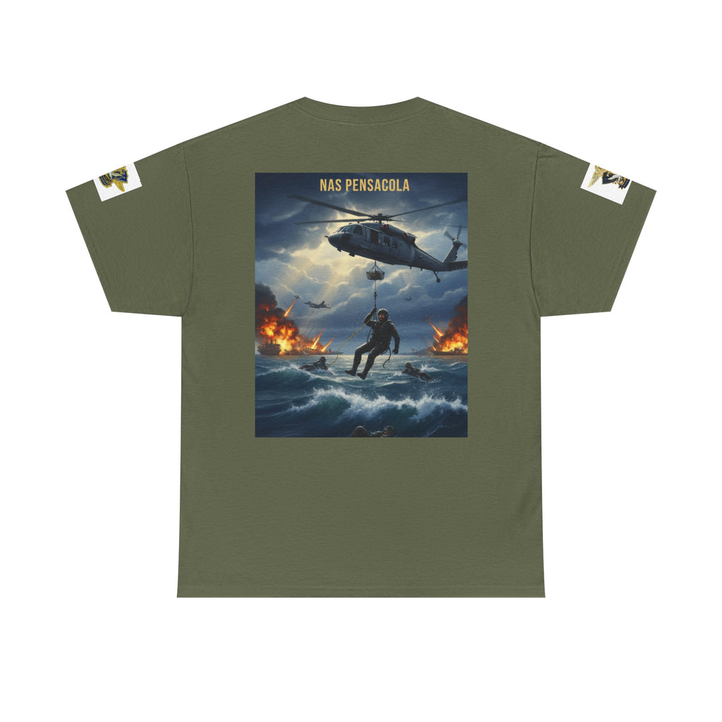 SAR Chiefs Riders Club Tee — NAS Pensacola Helicopter Rescue Graphic Shirt