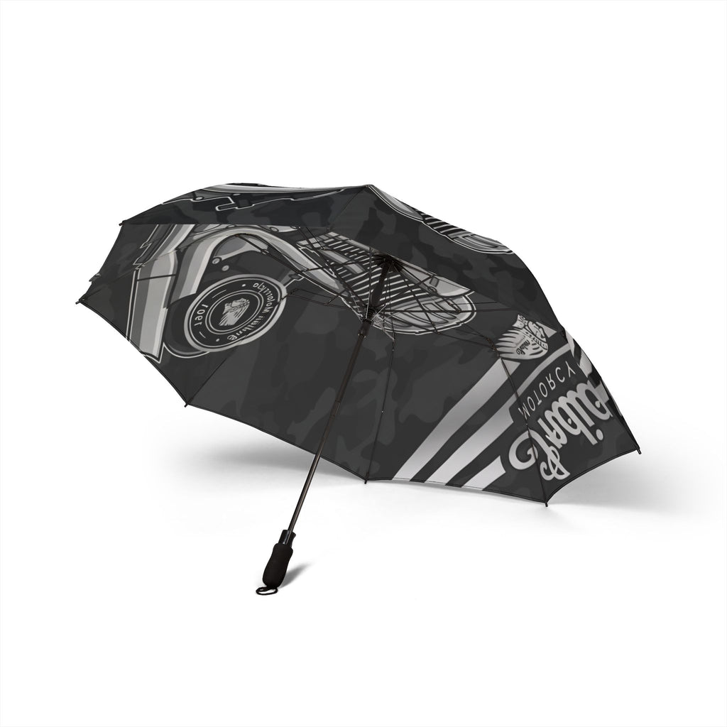 Motorcycle Engine Foldable Umbrella — Vintage Indian Motorcycle Logo