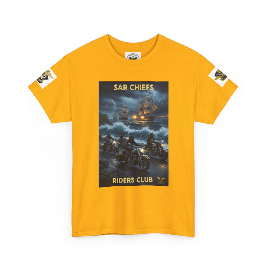 SAR Chiefs Riders Club Tee — NAS Pensacola Helicopter Rescue Graphic Shirt