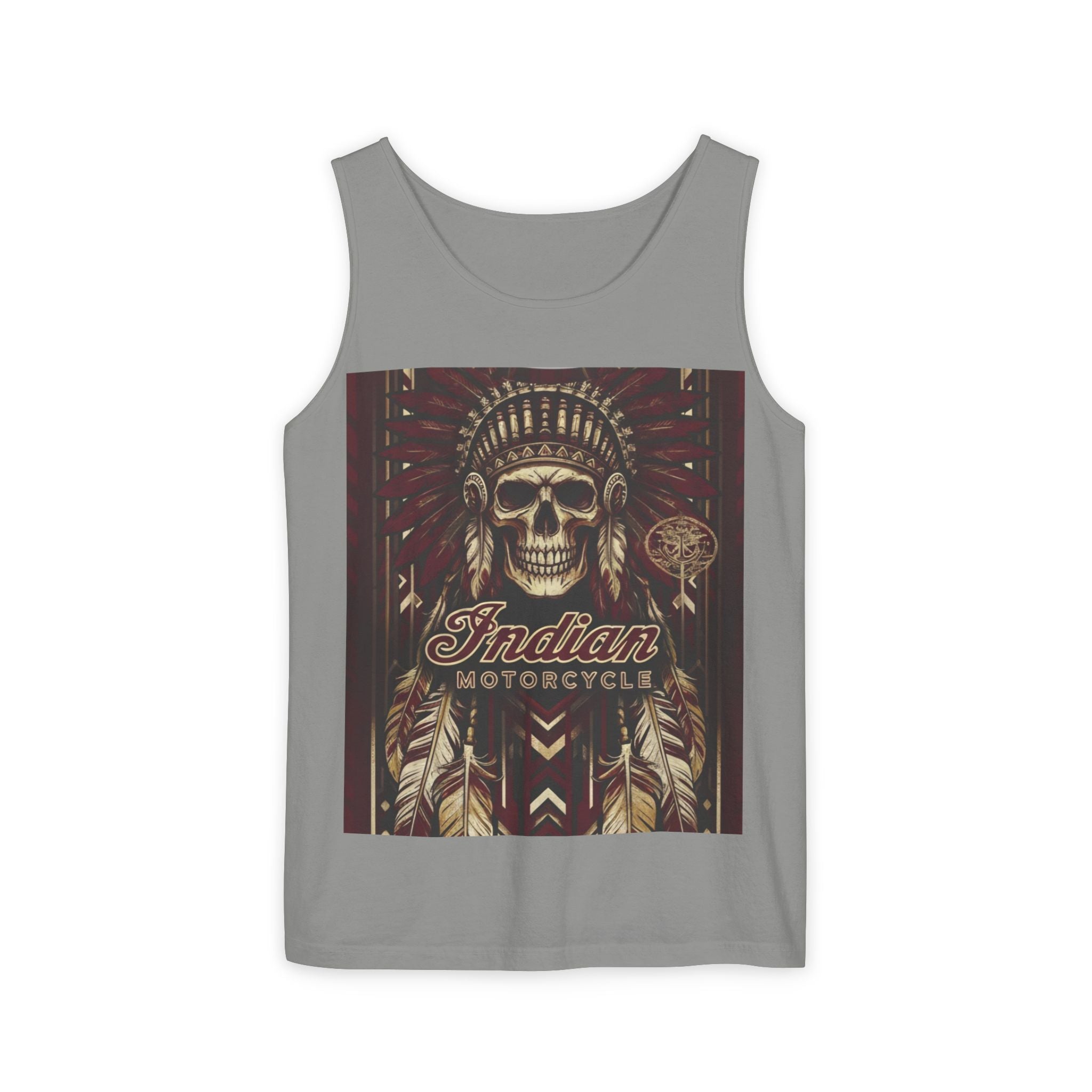 Skull Chief Tank Top — Indian Motorcycle Graphic Tank