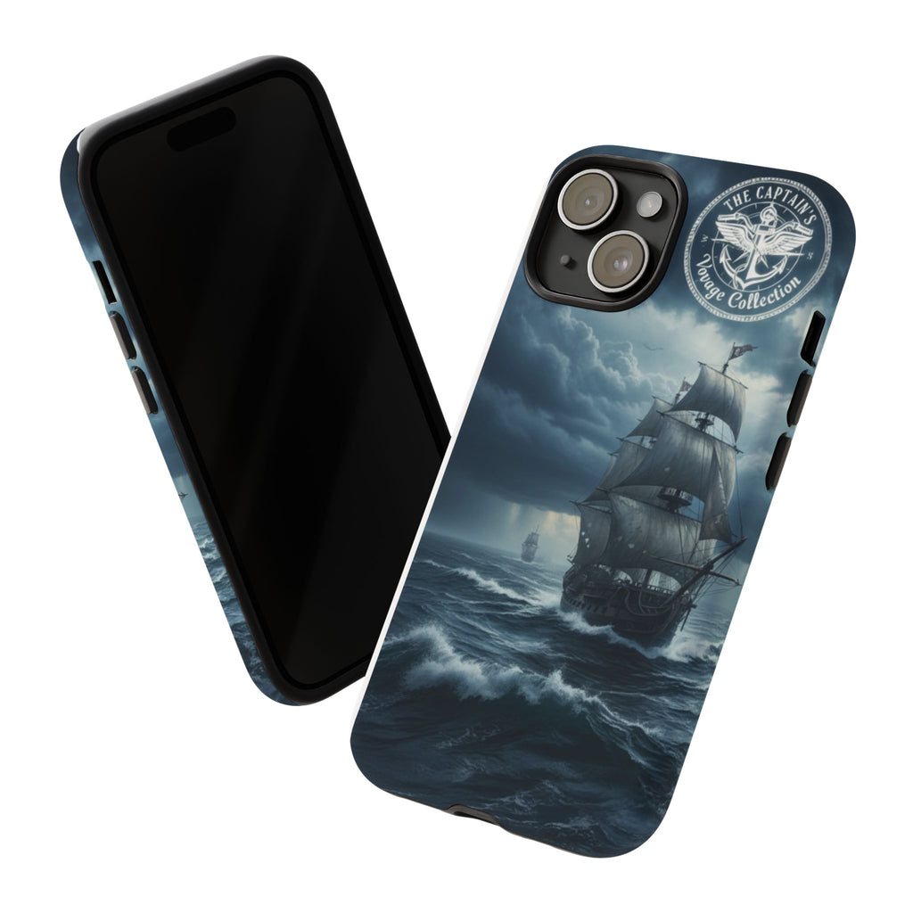Stormy Seas Ship Phone Case – Nautical Pirate Sailing iPhone Cover