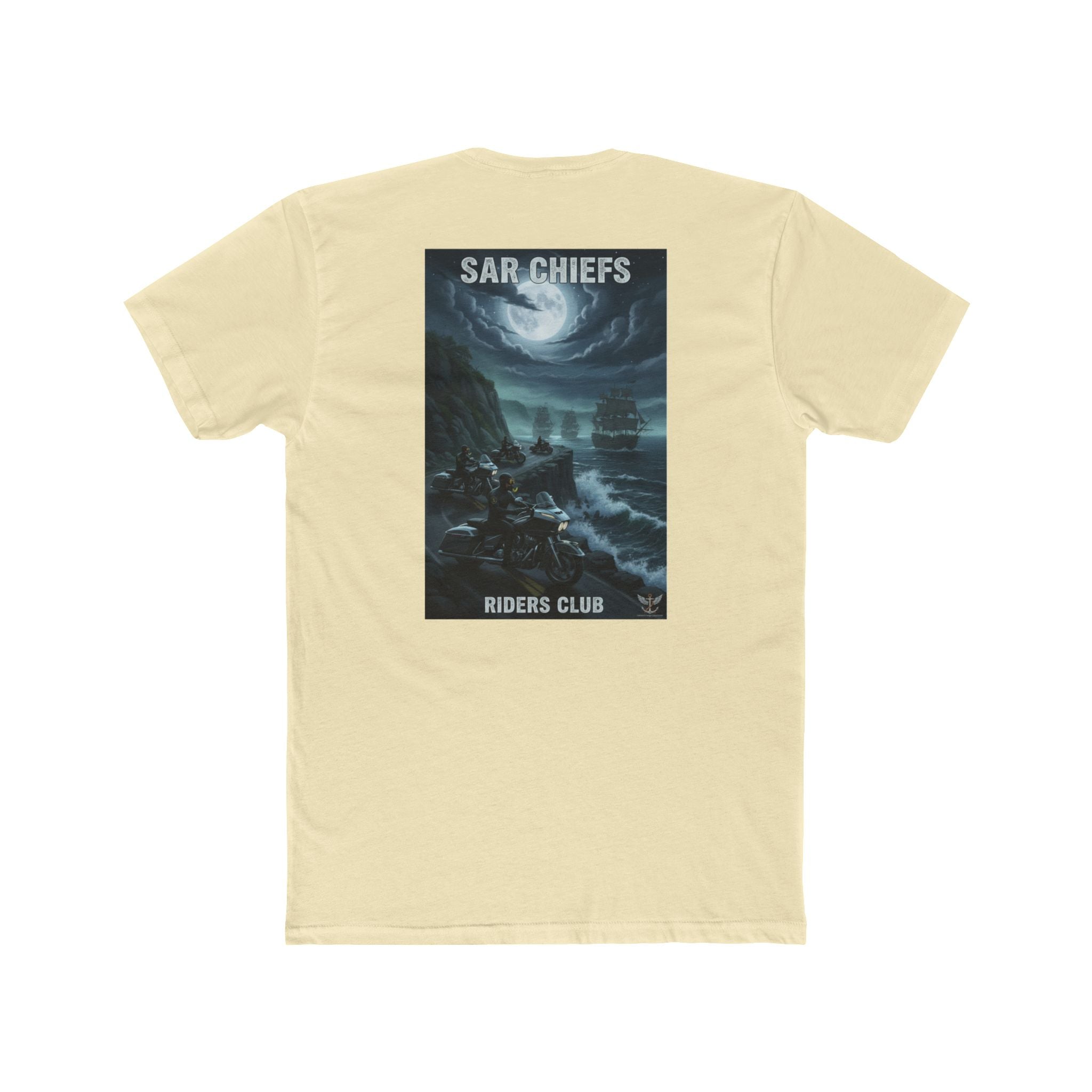 Surf Chiefs Riders Club Tee — Vintage Stormy Wave Surfing Graphic T-Shirt