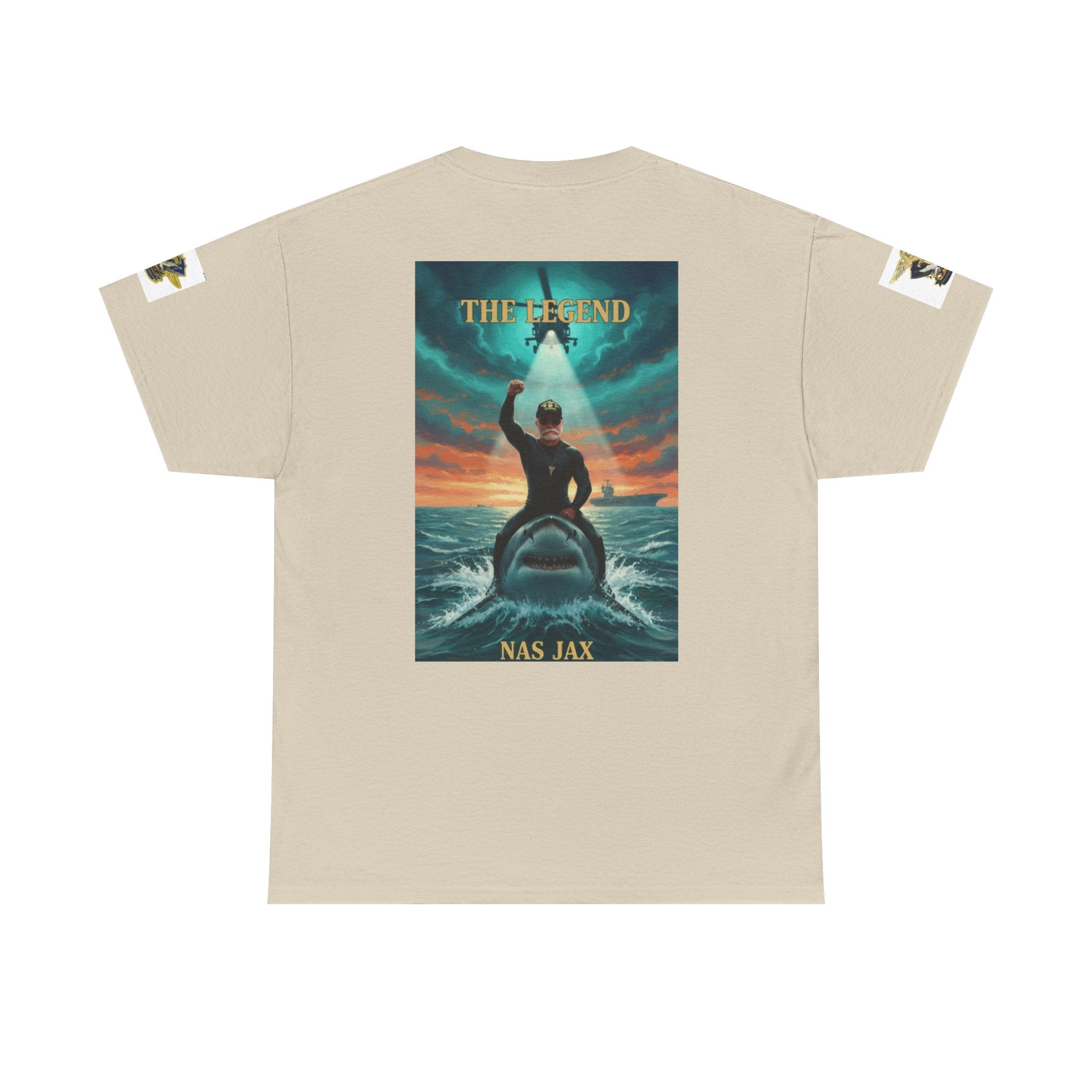 Navy SAR Helicopter Rescue Tee — "The Legend" Search & Rescue Tribute