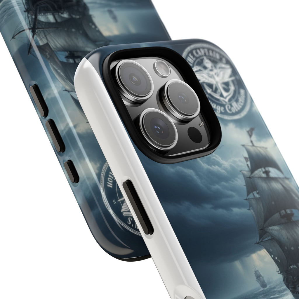 Stormy Seas Ship Phone Case – Nautical Pirate Sailing iPhone Cover