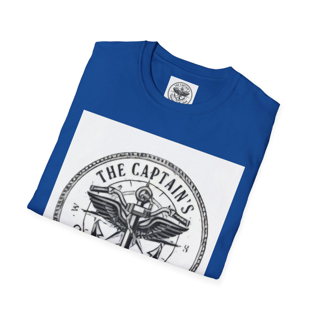 Captain’s Voyage Collection T‑Shirt — Panda Riding Motorcycle Graphic Tee