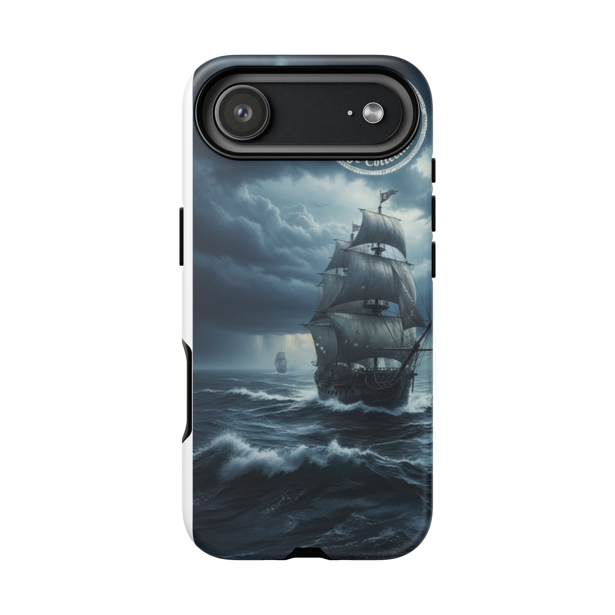 Stormy Seas Ship Phone Case – Nautical Pirate Sailing iPhone Cover