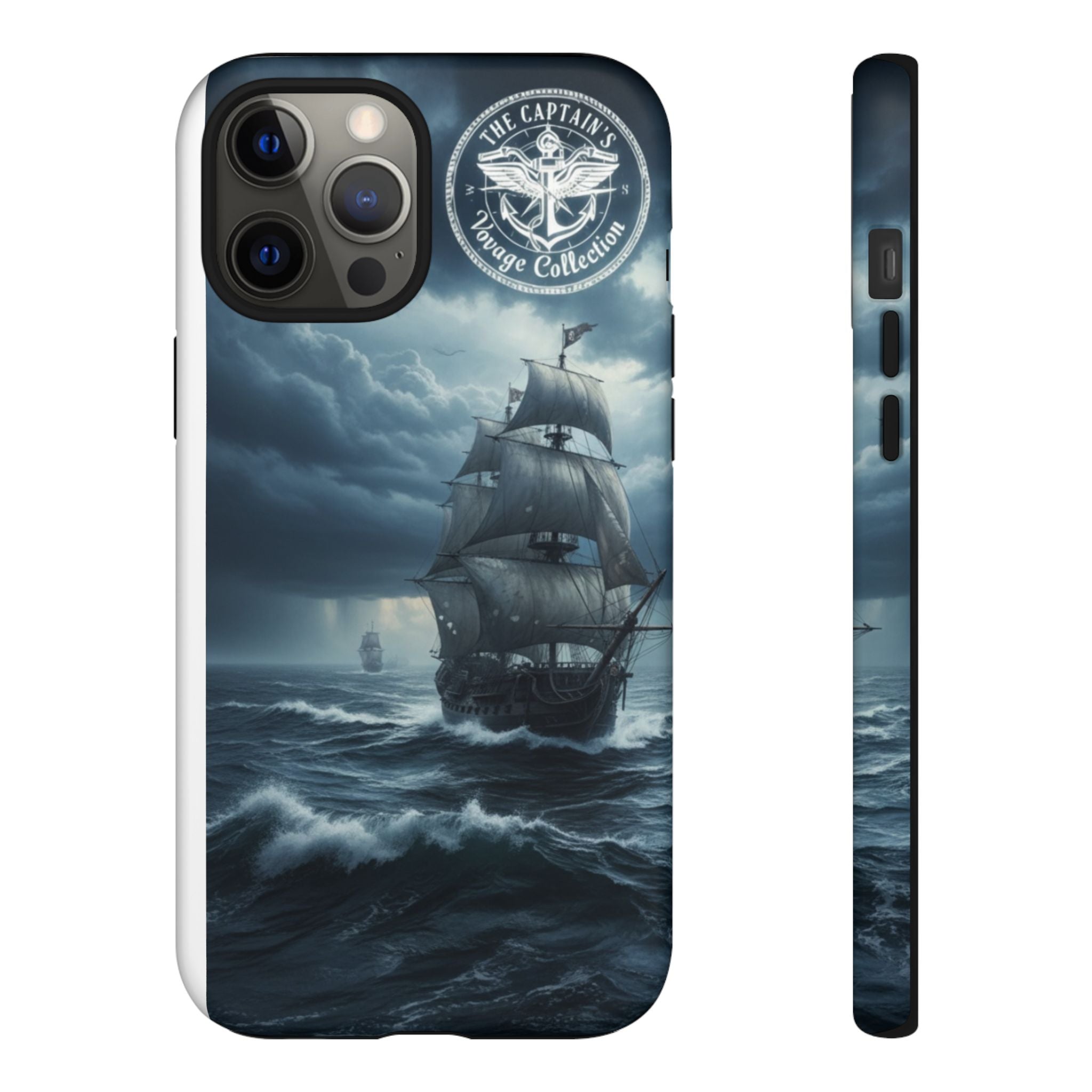 Stormy Seas Ship Phone Case – Nautical Pirate Sailing iPhone Cover