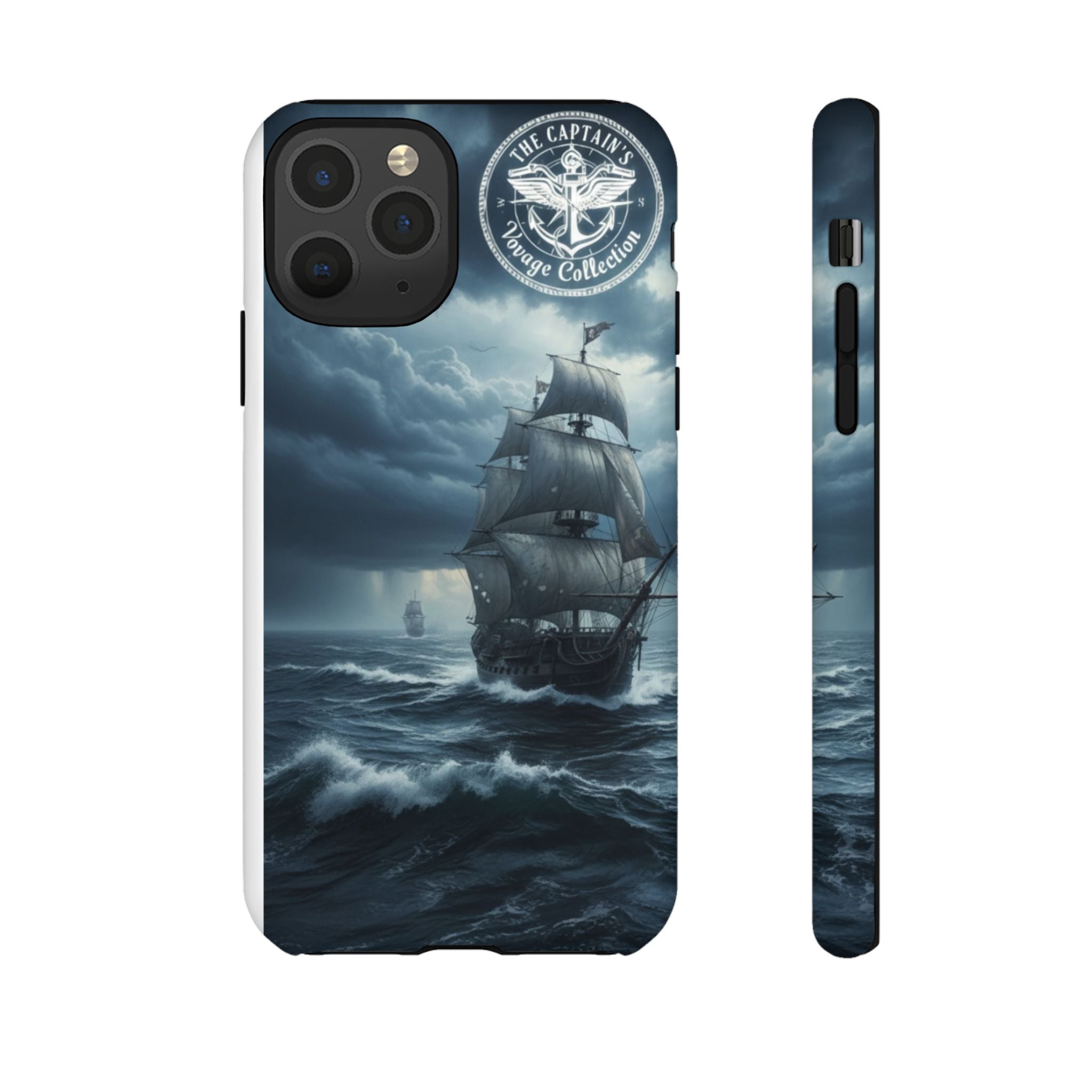 Stormy Seas Ship Phone Case – Nautical Pirate Sailing iPhone Cover