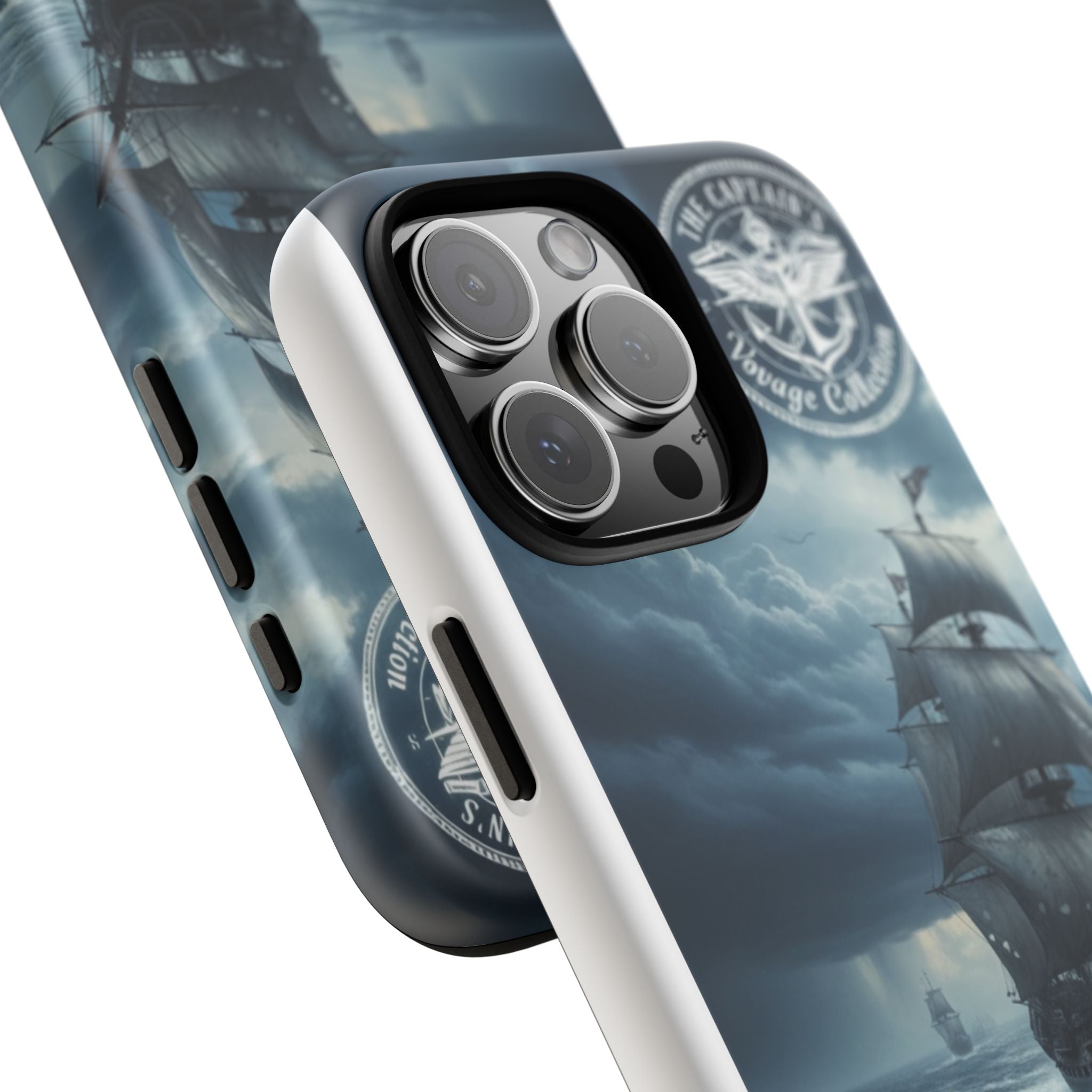 Stormy Seas Ship Phone Case – Nautical Pirate Sailing iPhone Cover