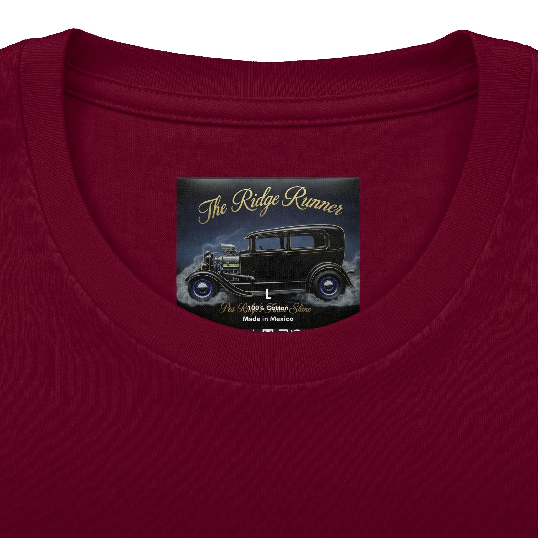 Vintage 'The Ridge Runners' Car Club Tee — Retro 1930s Hot Rod Graphic Shirt