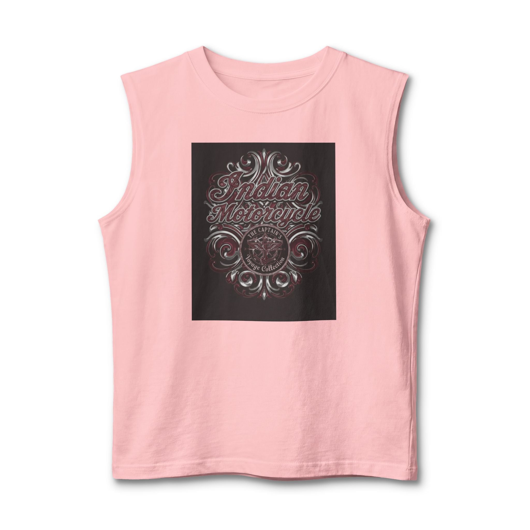 Indian Motorcycle Skull Muscle Tank — Vintage Biker Tank Top