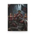 Pirate Biker Hardcover Journal — Treasure & Adventure Notebook