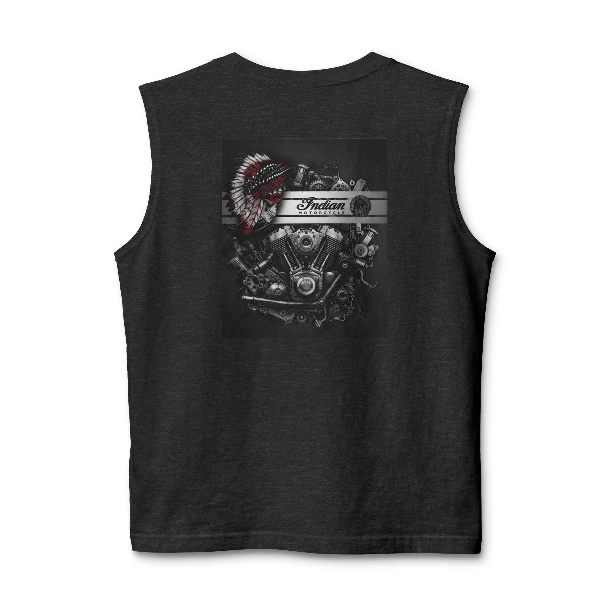 Indian Motorcycle Graphic Muscle Tank — Vintage Rider Tee
