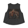 Women's Crop Top — Vintage Pirate Crew Motorcycle Graphic