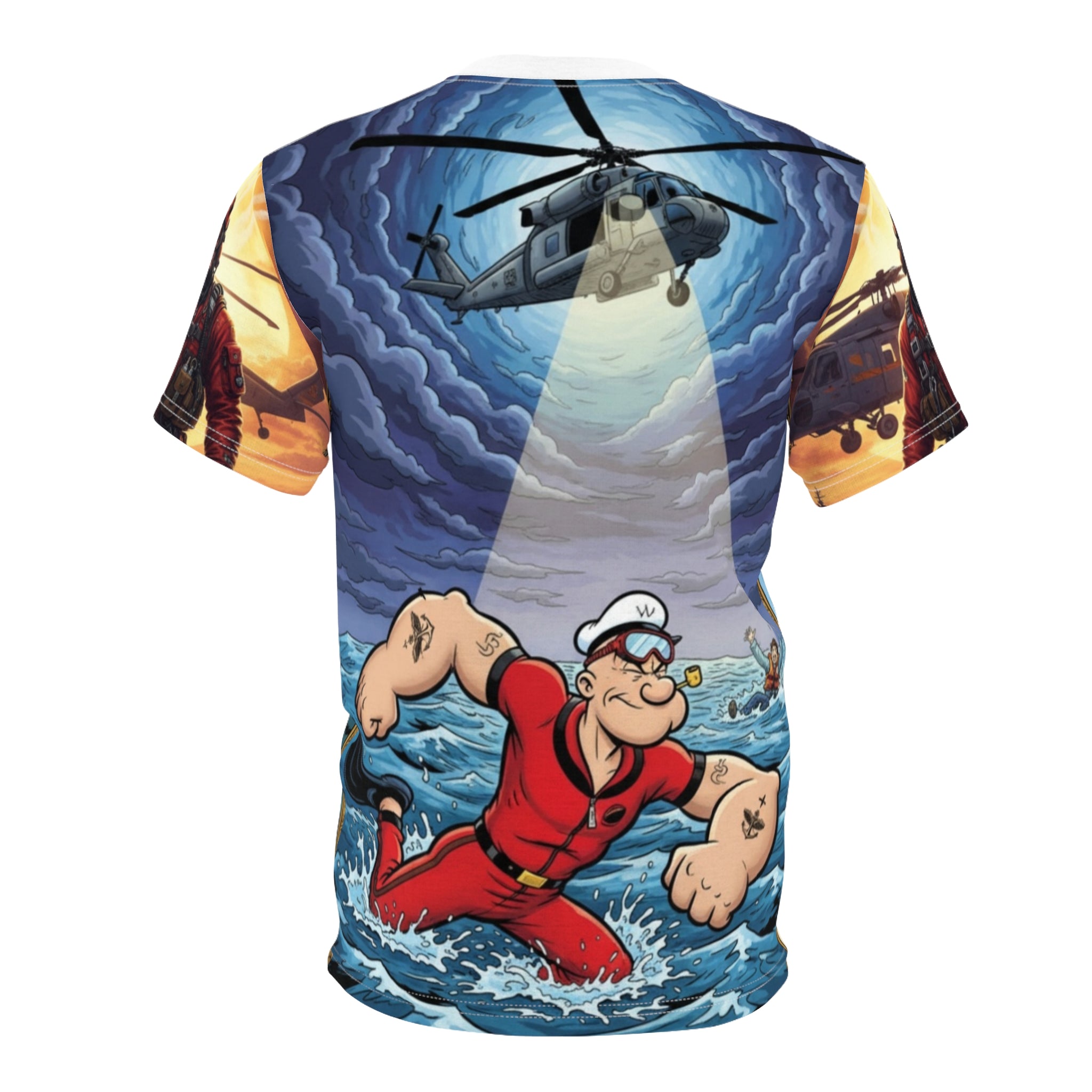 Rescue Swimmer All-Over Print Tee