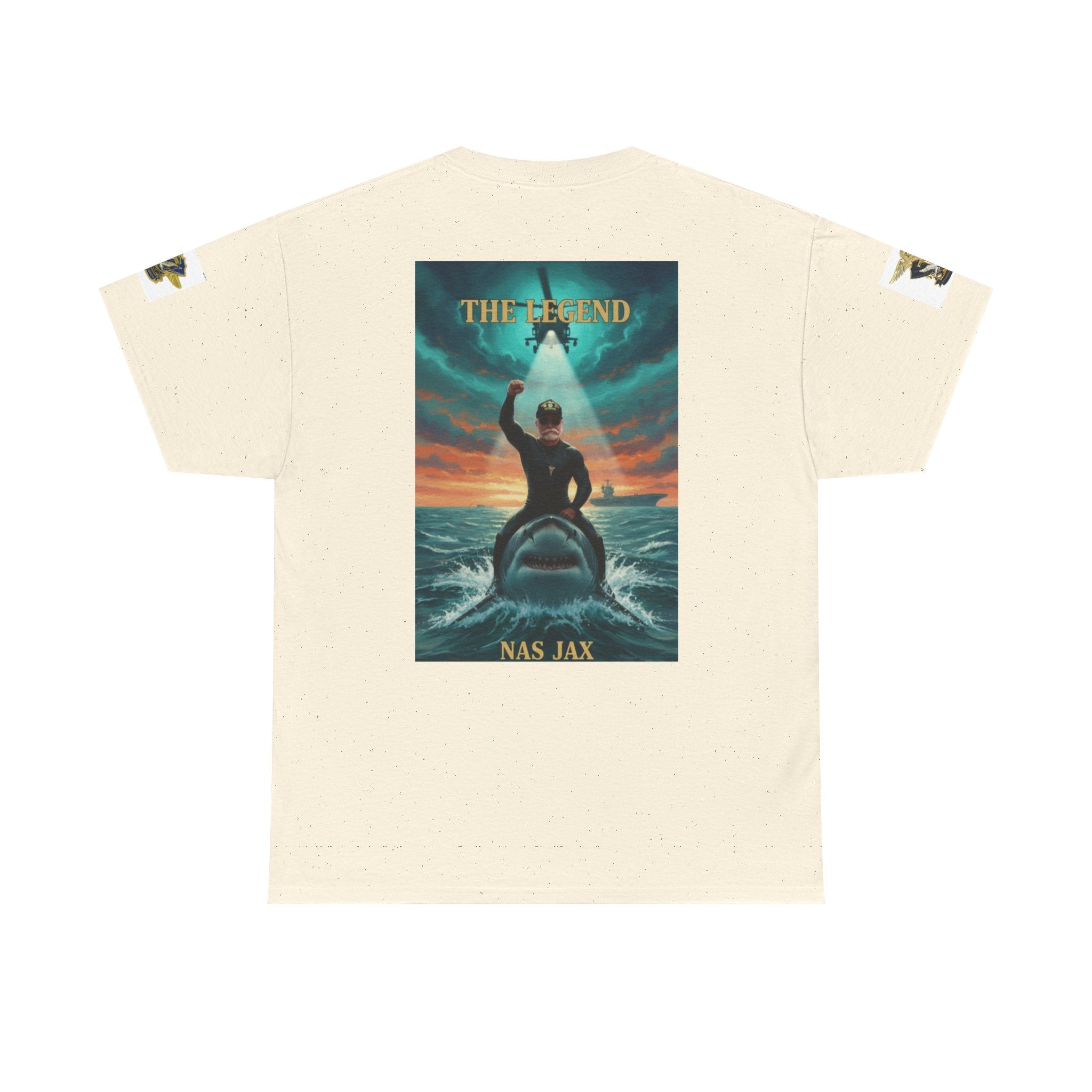 Navy SAR Helicopter Rescue Tee — "The Legend" Search & Rescue Tribute