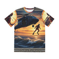 Rescue Helicopter Crew Tee — SAR Search & Rescue Sunset Graphic