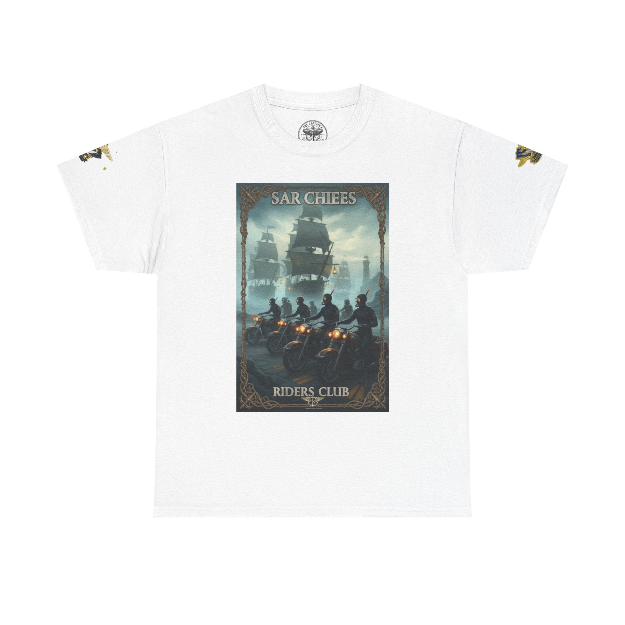 Military Rescue Crew T-Shirt — SAR Chiefs Riders Club Graphic Tee