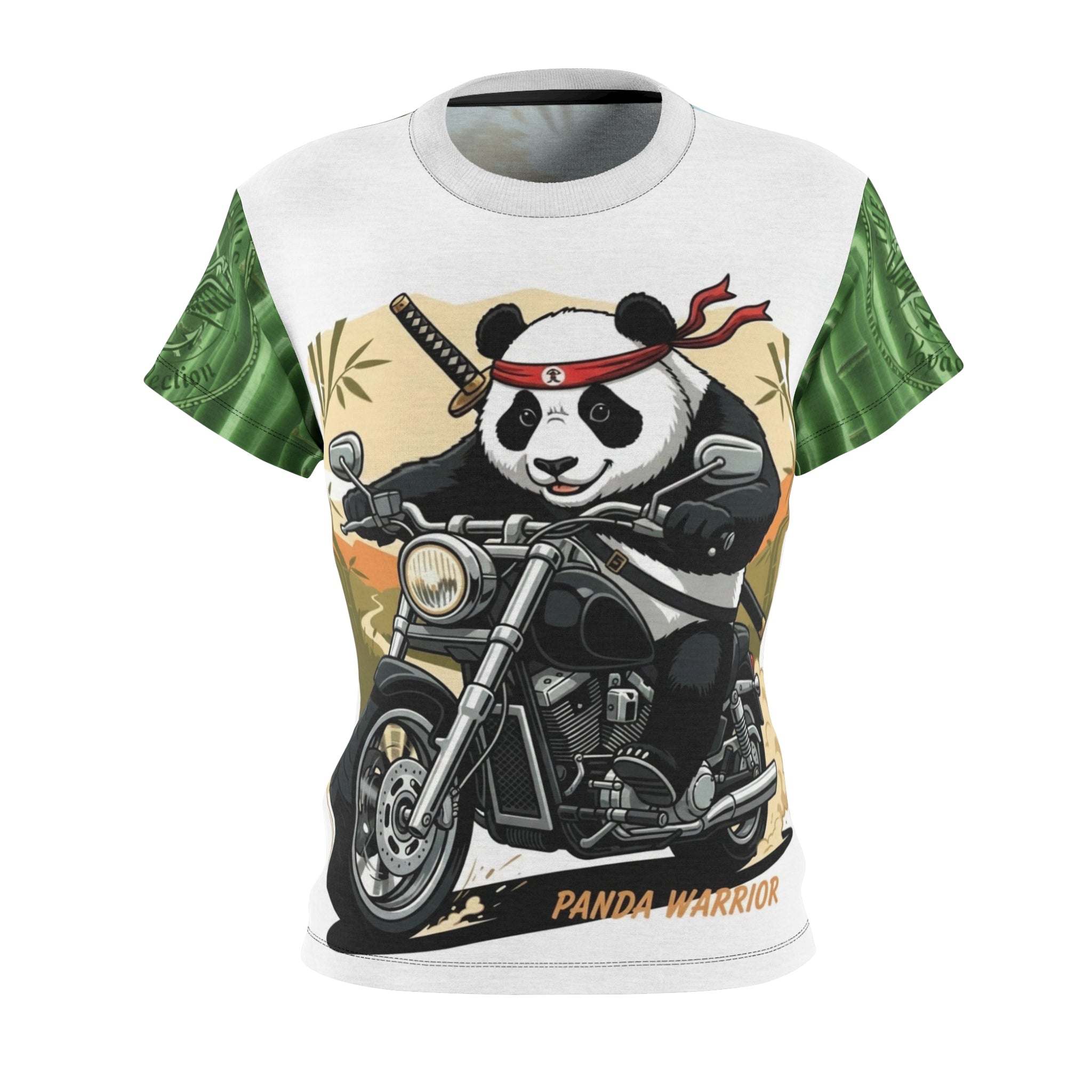 Panda Warrior Motorcycle Tee