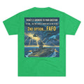 Navy Chiefs Ride to the Wall T-Shirt — "2nd Option... FAFO" Veteran Tribute Tee