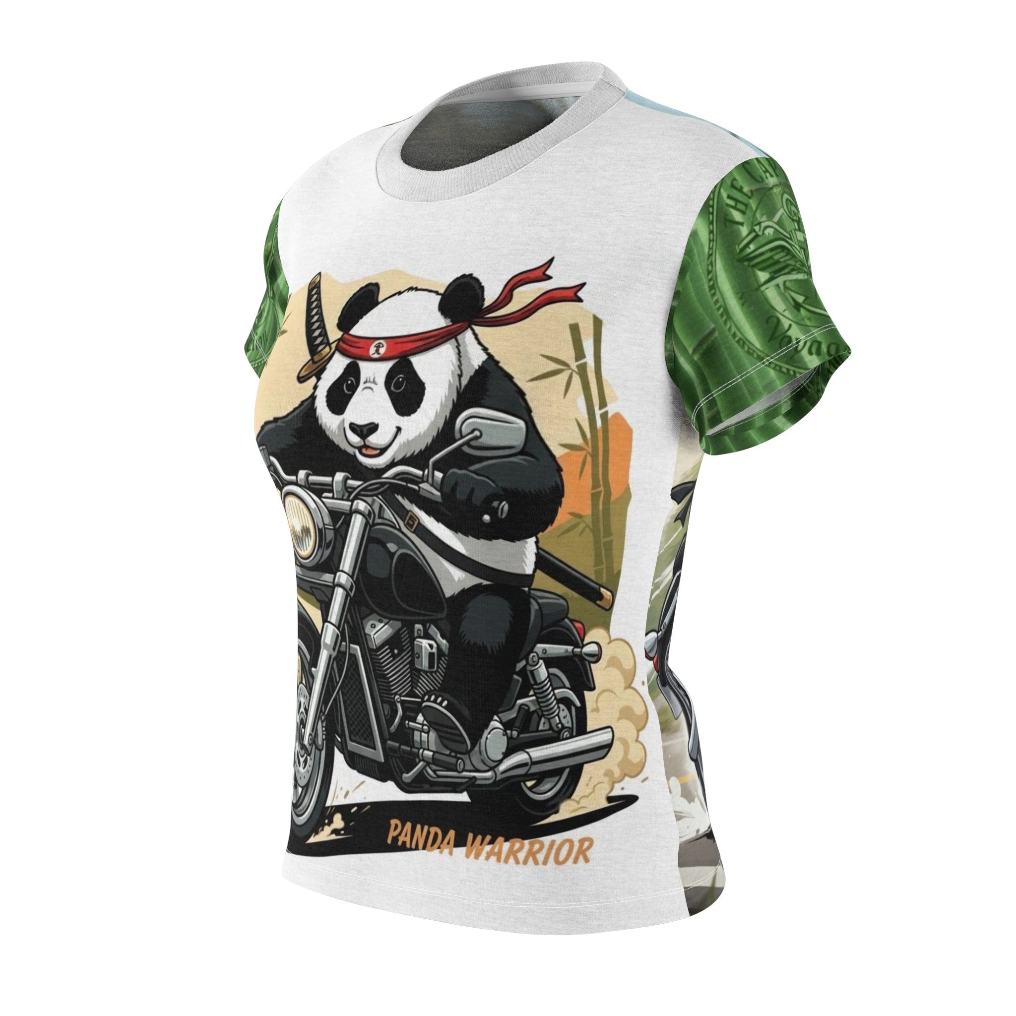 Panda Warrior Motorcycle Tee