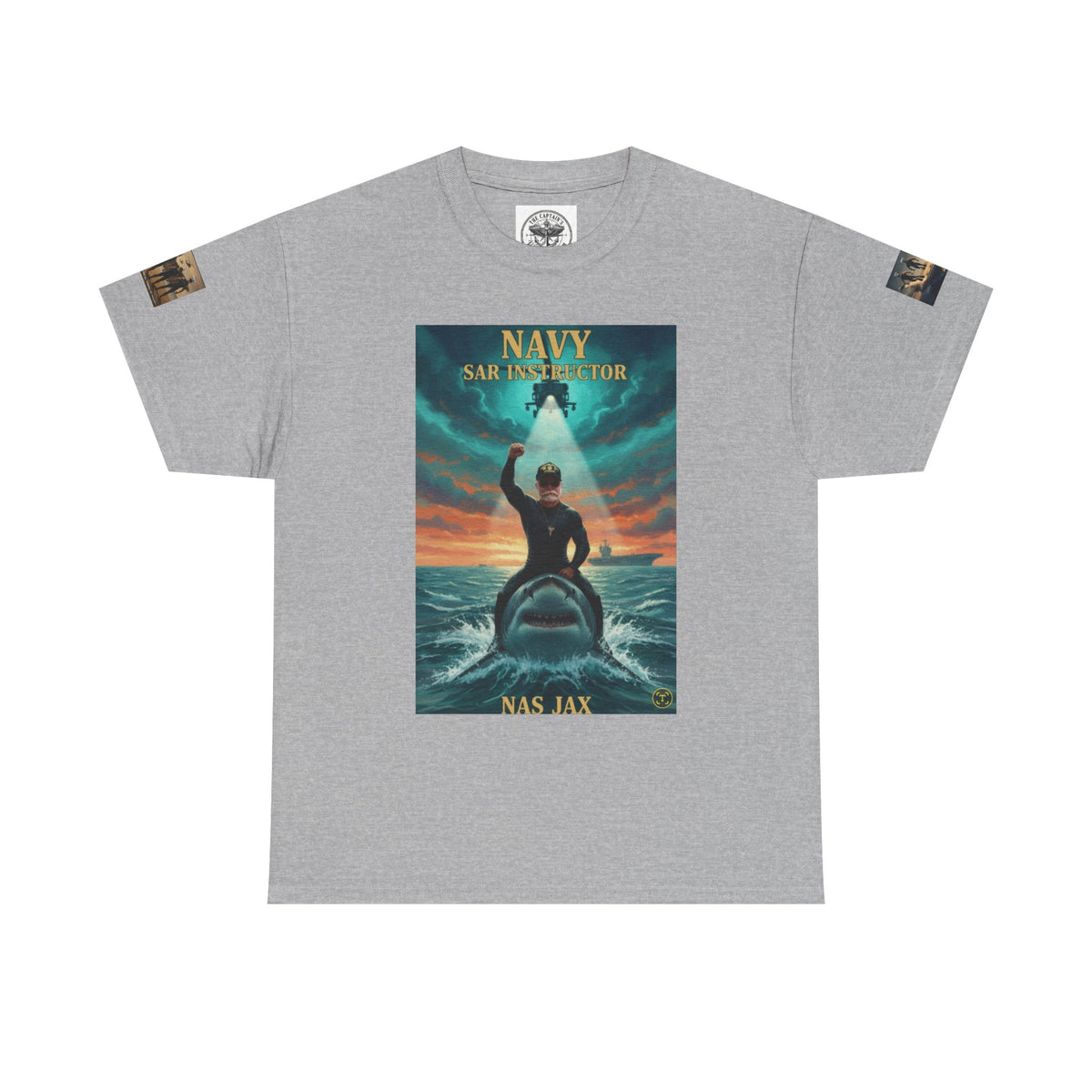 Navy SAR Instructor T‑Shirt — Search & Rescue Military Tee