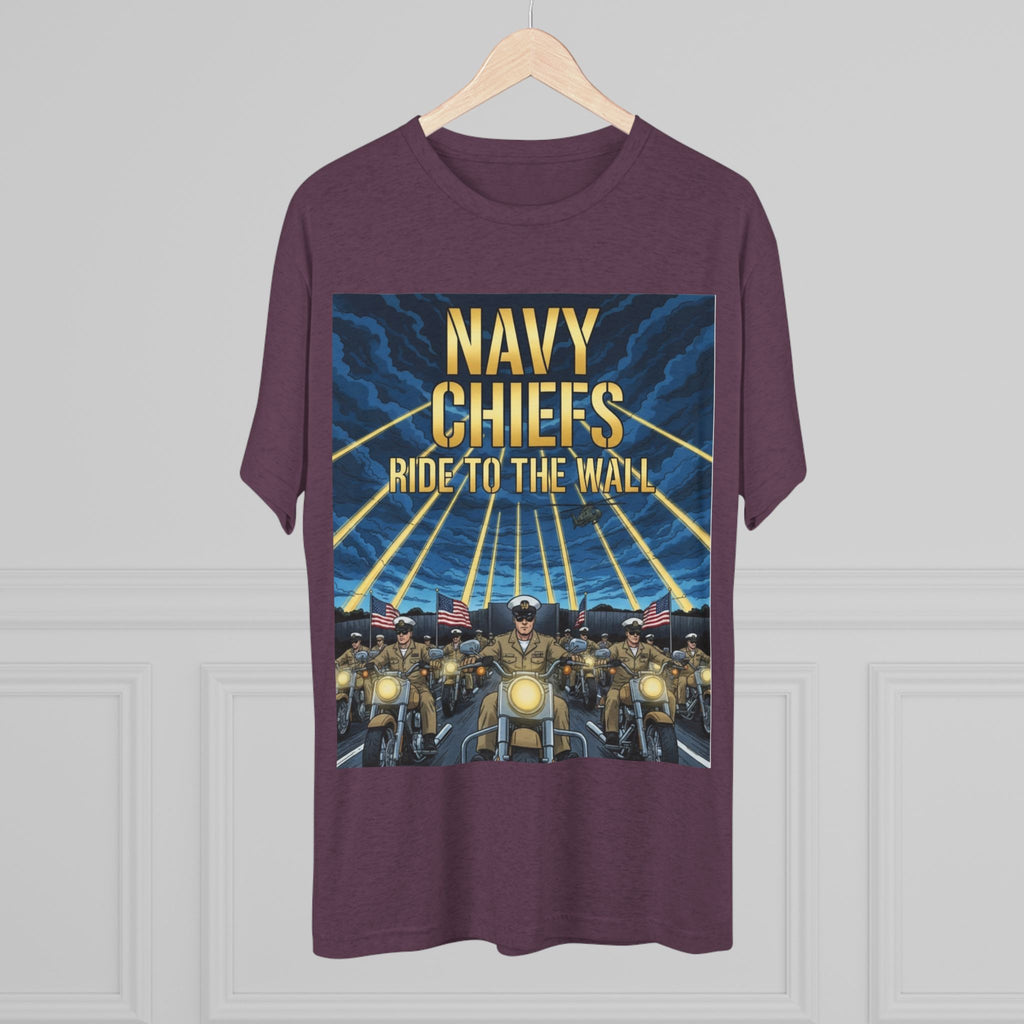 Navy Chiefs Ride to the Wall T-Shirt — "2nd Option... FAFO" Veteran Tribute Tee