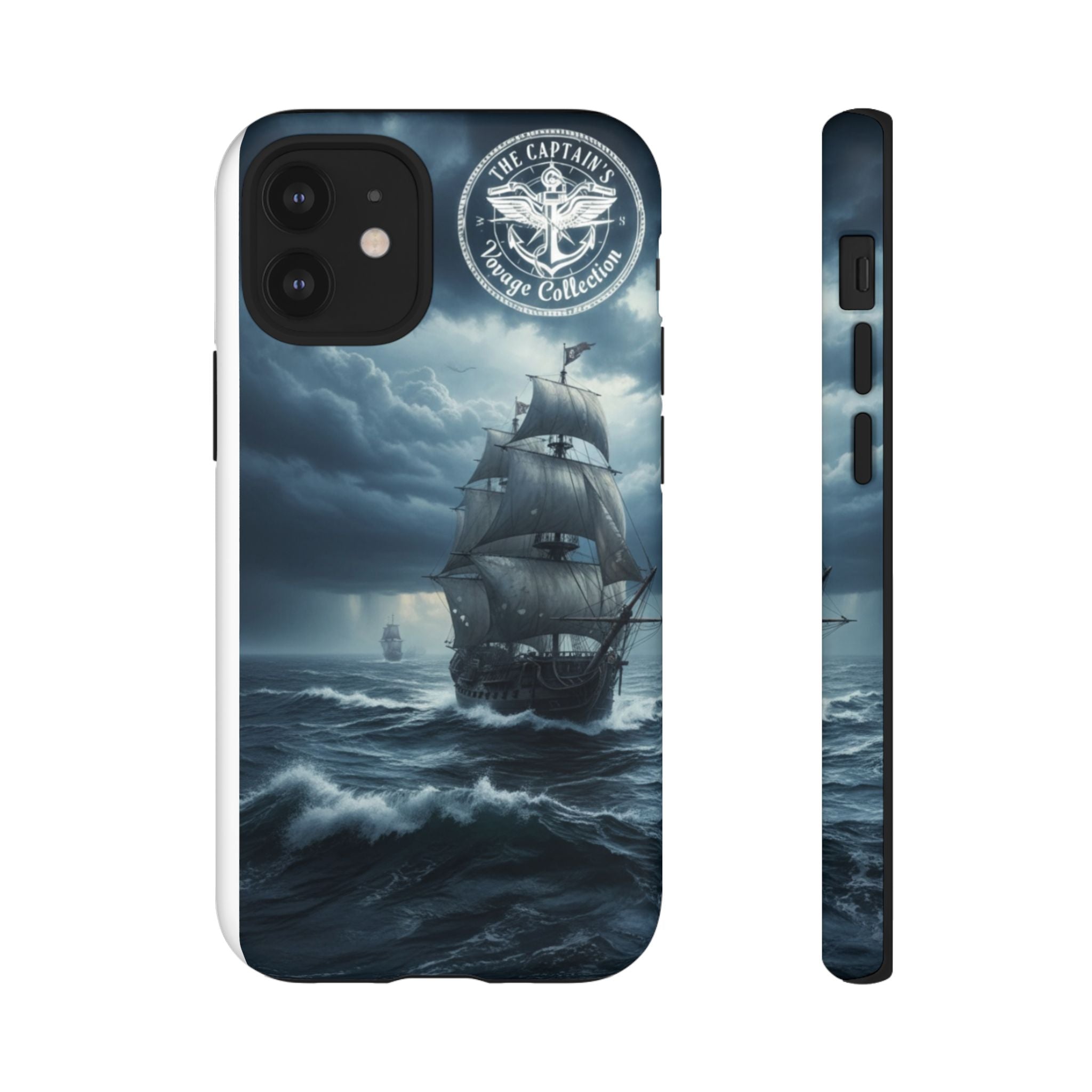 Stormy Seas Ship Phone Case – Nautical Pirate Sailing iPhone Cover
