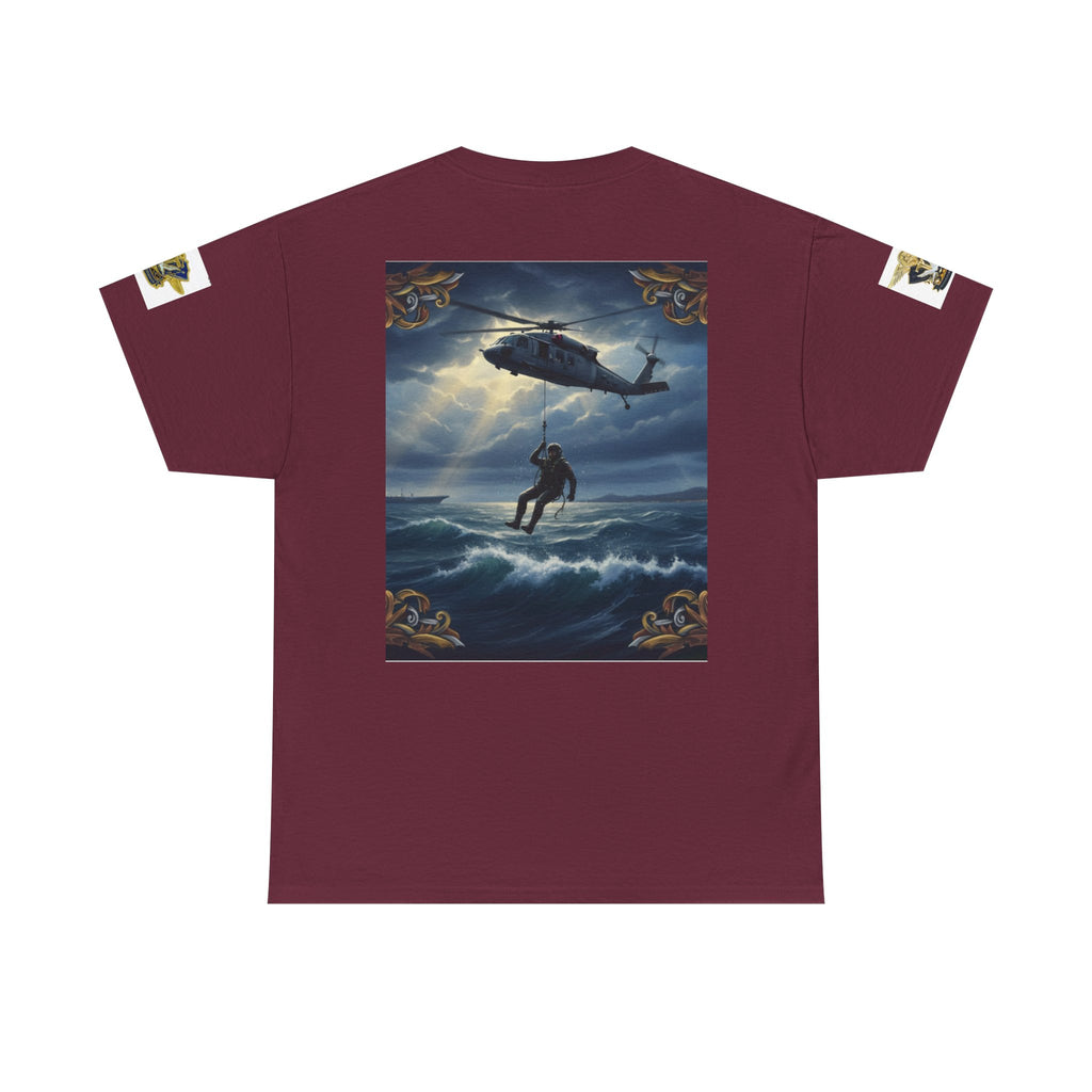 Military Rescue Crew T-Shirt — SAR Chiefs Riders Club Graphic Tee