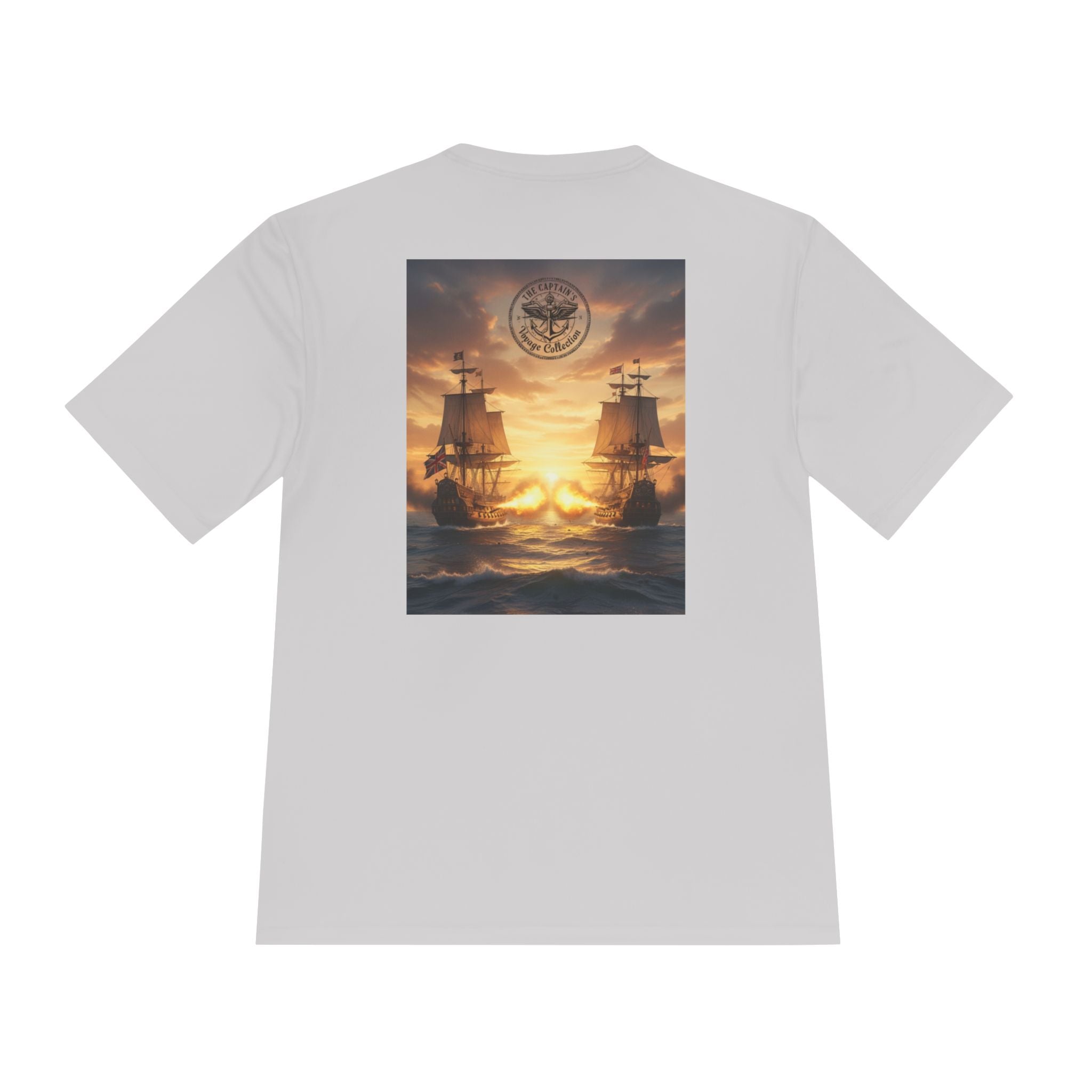 Captain's Voyage Graphic Tee – Nautical Pirate Ship T-Shirt