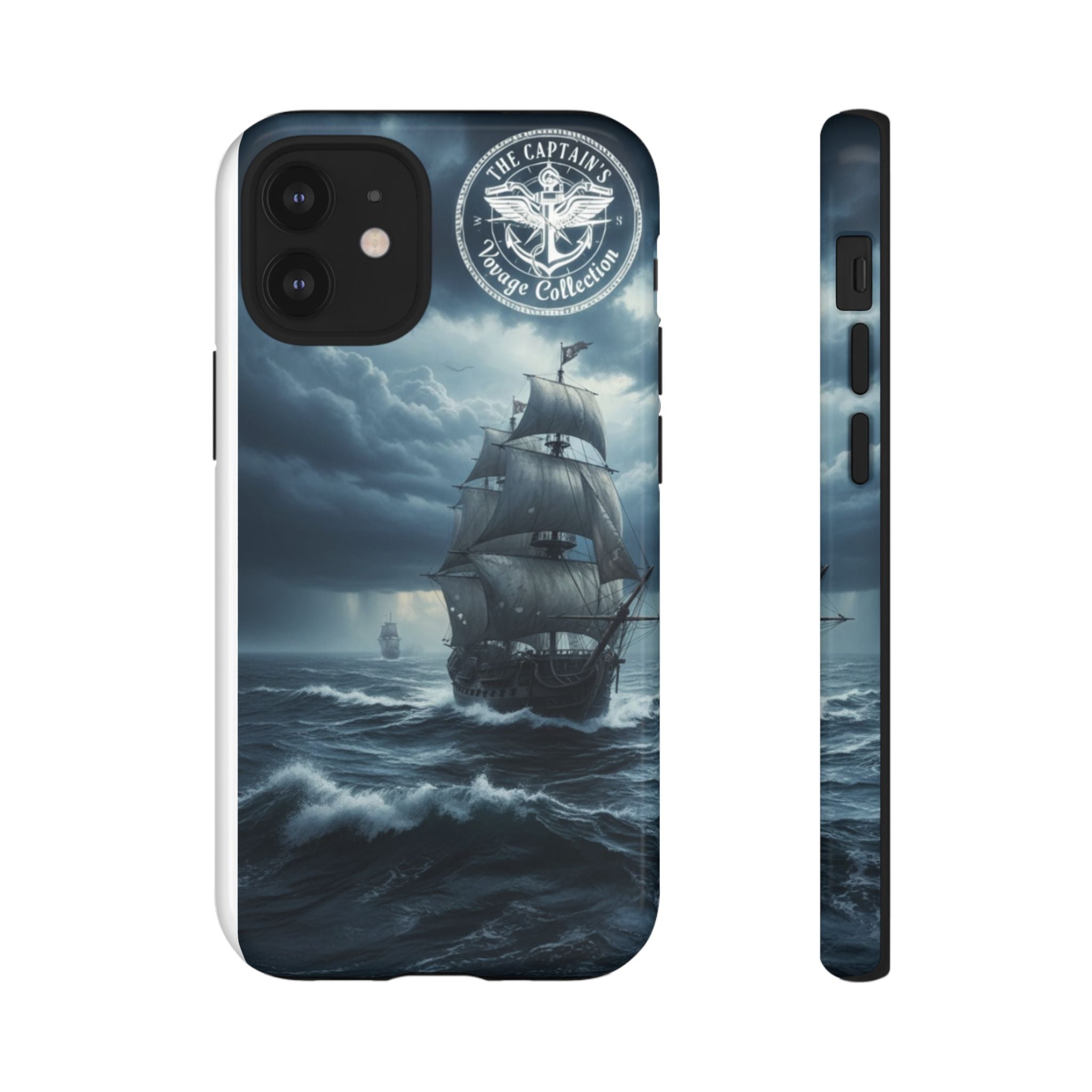 Stormy Seas Ship Phone Case – Nautical Pirate Sailing iPhone Cover