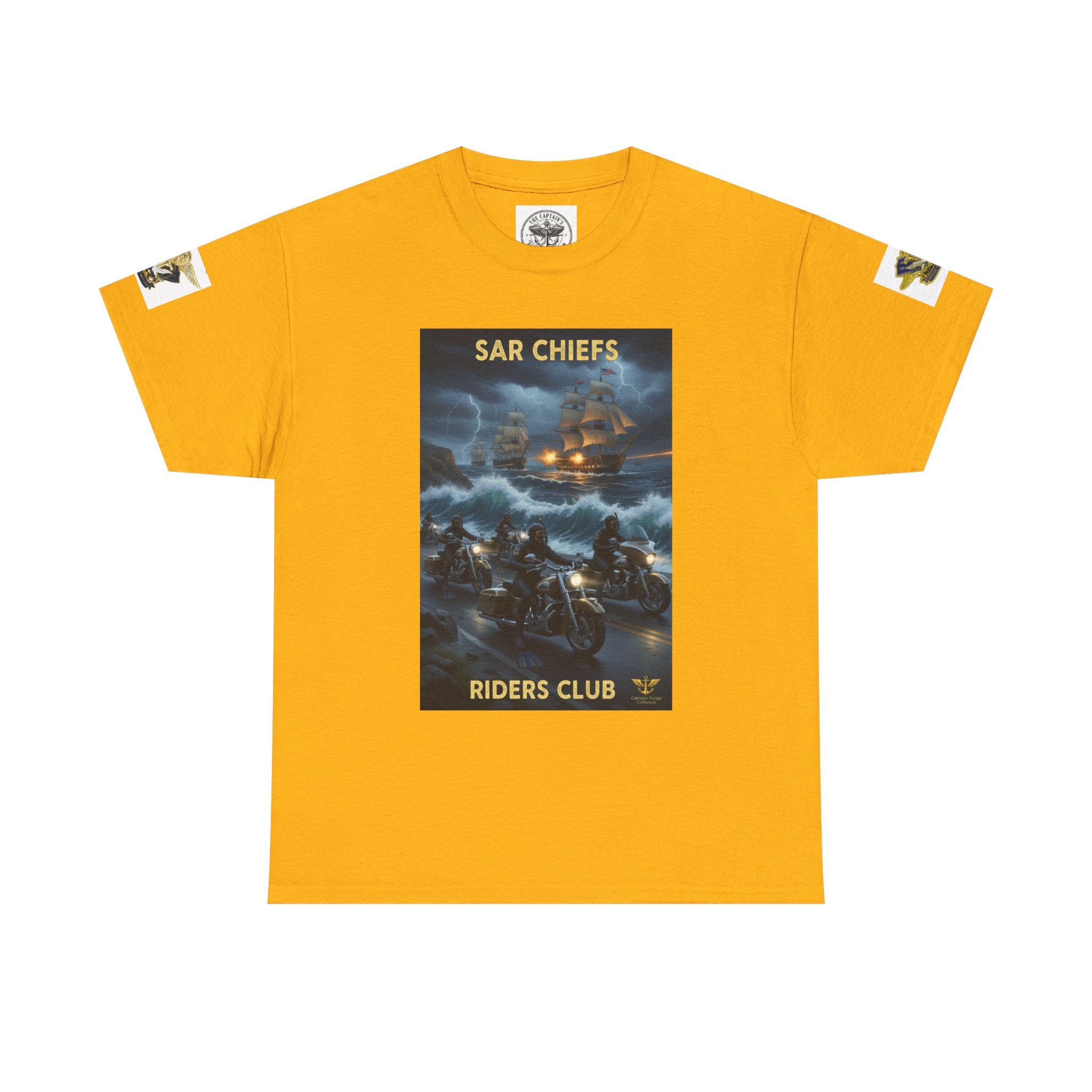 SAR Chiefs Riders Club Tee — NAS Pensacola Helicopter Rescue Graphic Shirt