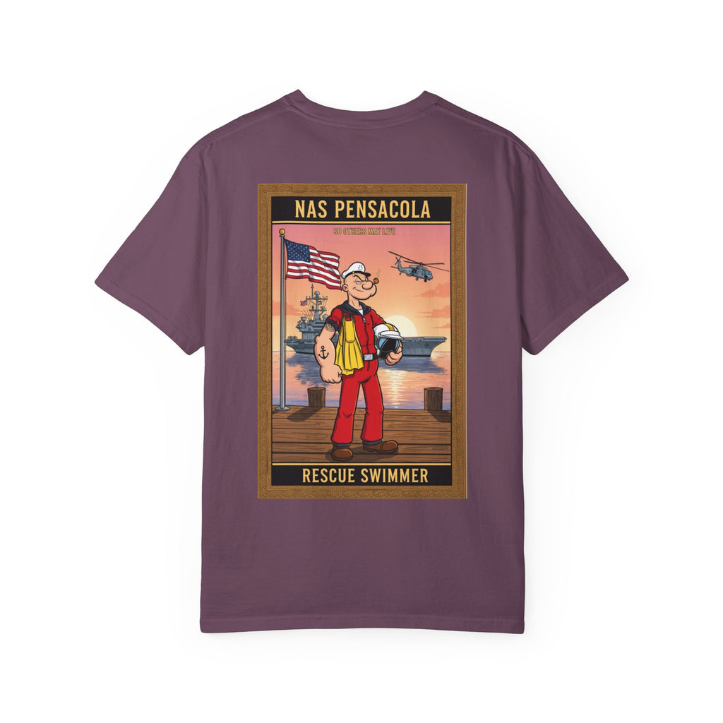 Rescue Swimmer T-Shirt – NAS Pensacola Vintage Lifesaver Tee