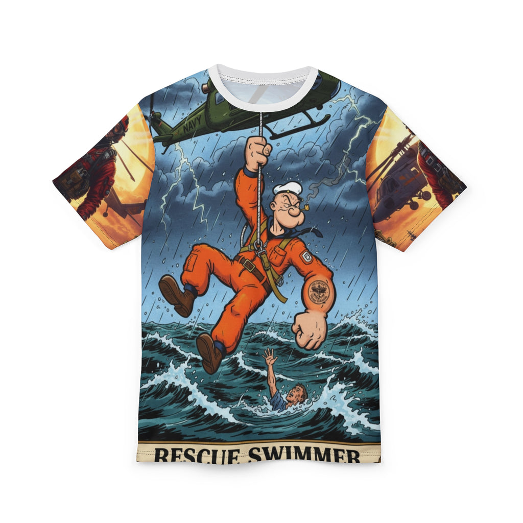 Rescue Swimmer All-Over Print Tee