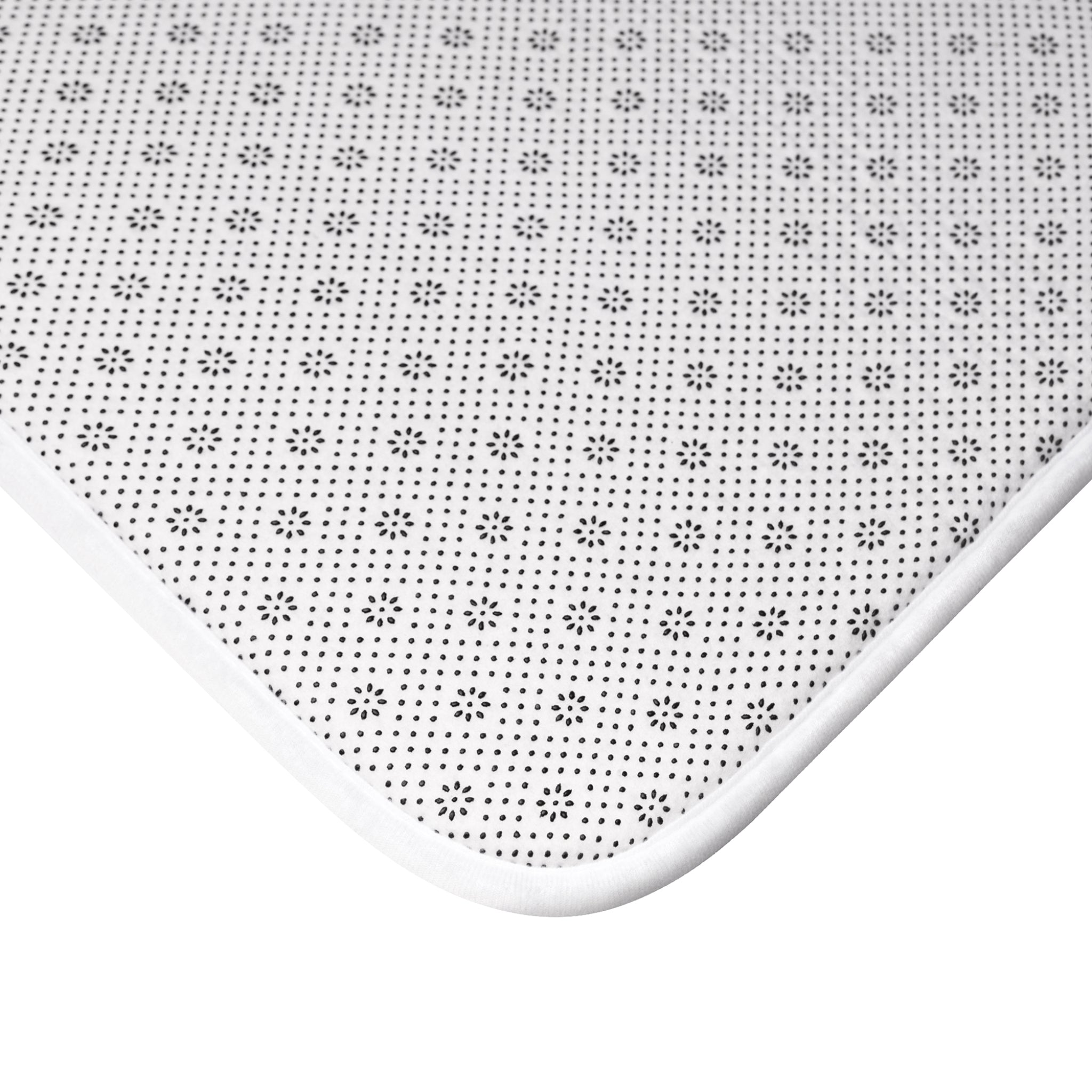 Cinco de Mayo Day of the Dead Motorcycle Bath Mat – Mexican Mariachi Skull Design