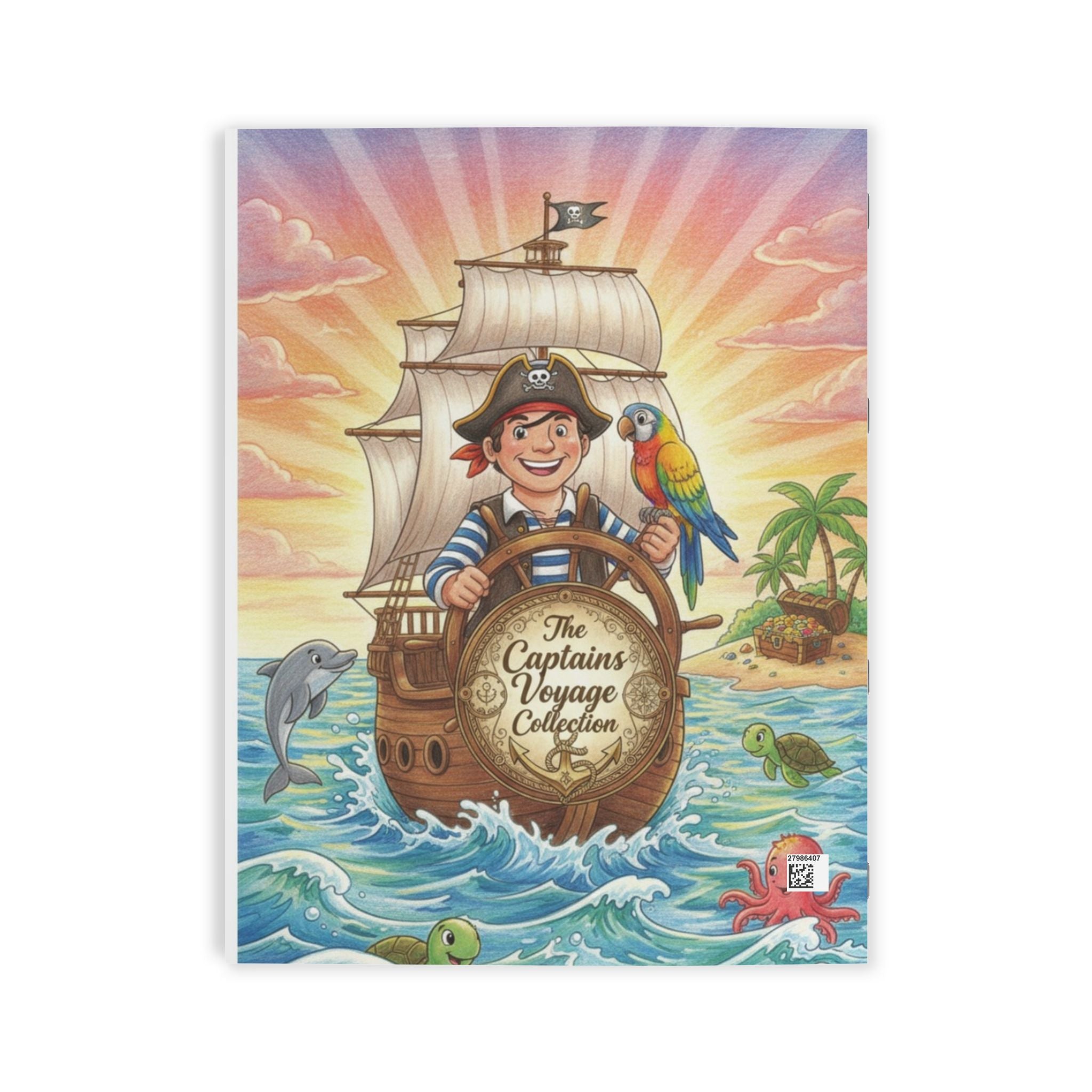 Pirate Coloring Book — The Captain’s Voyage Collection (Kids' Adventure Activity)