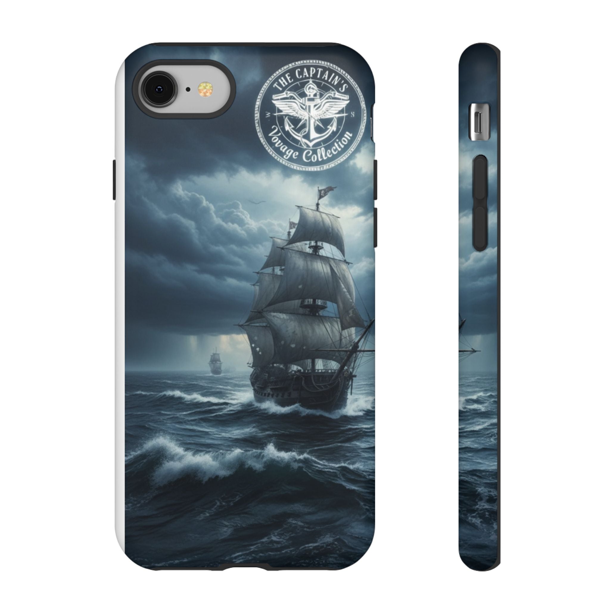 Stormy Seas Ship Phone Case – Nautical Pirate Sailing iPhone Cover