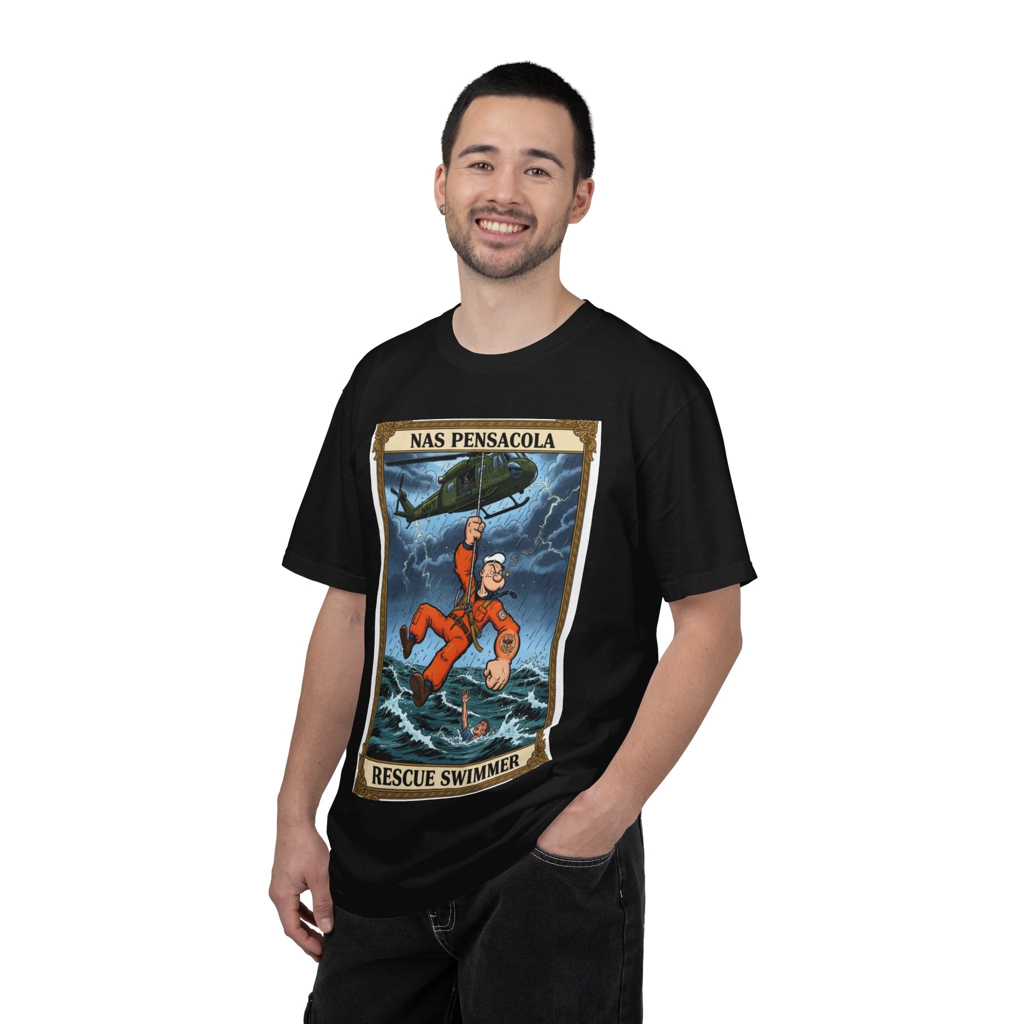Rescue Swimmer T-Shirt – NAS Pensacola Vintage Lifesaver Tee