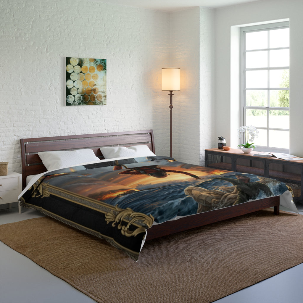 Rescue At Sea Comforter – Helicopter Navy SAR Search & Save Bedding
