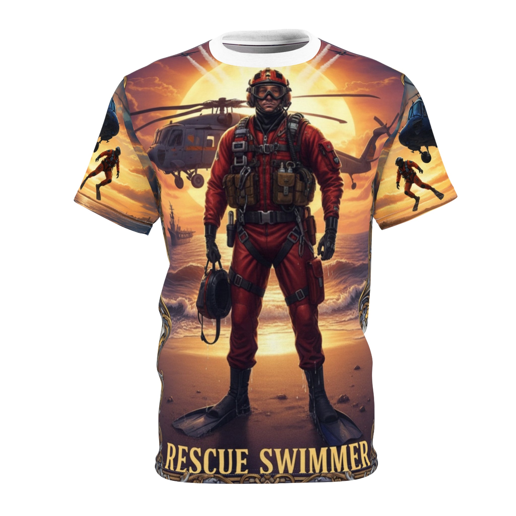 Rescue Swimmer Graphic Tee